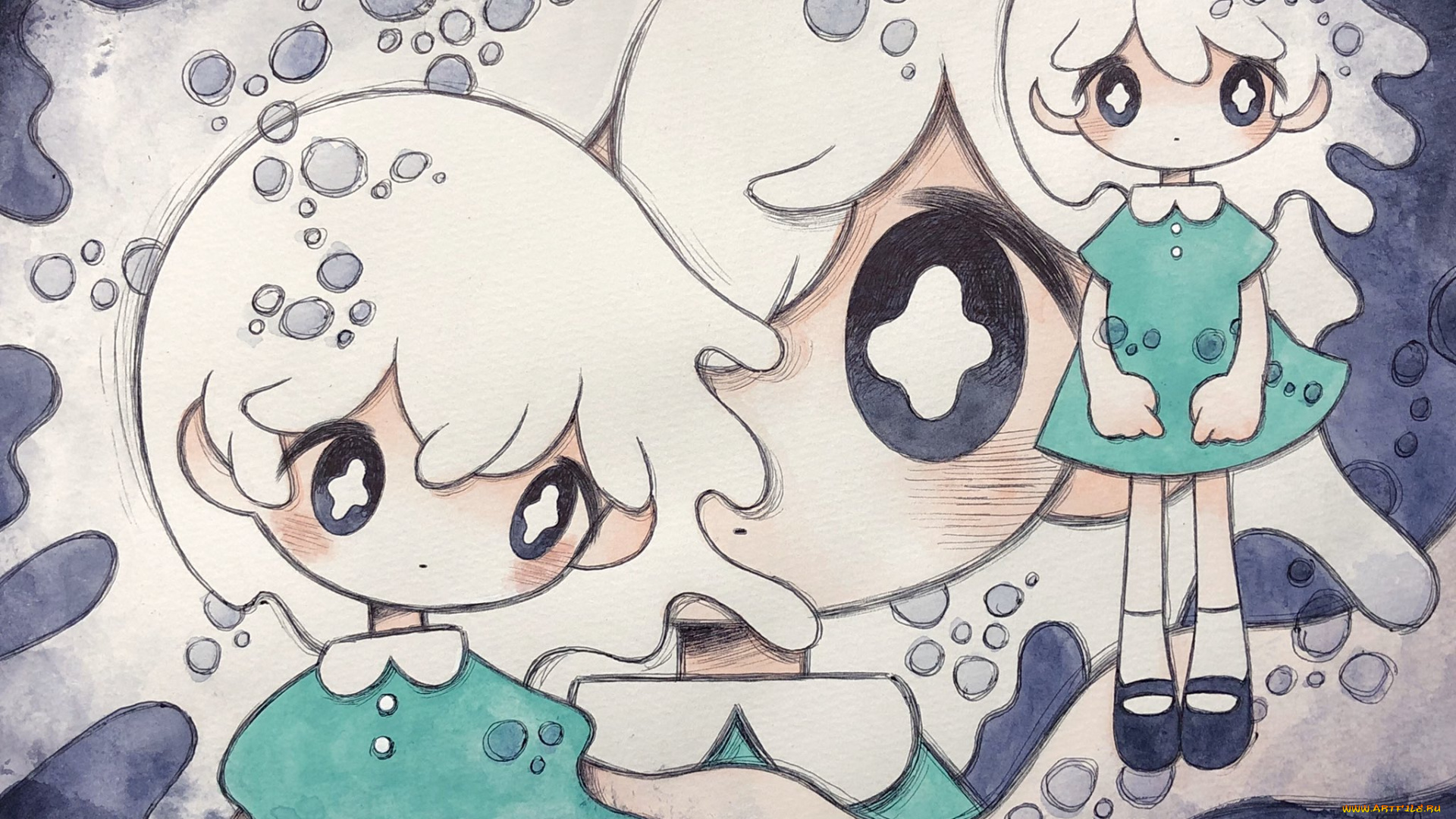 аниме, unknown, , другое, , девушка