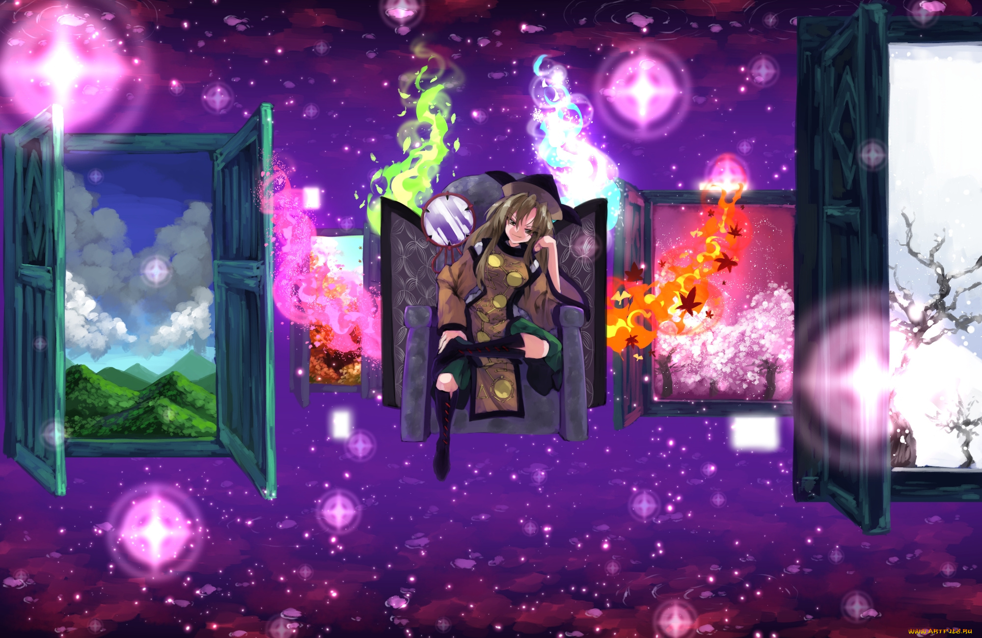 аниме, touhou, тоухоу