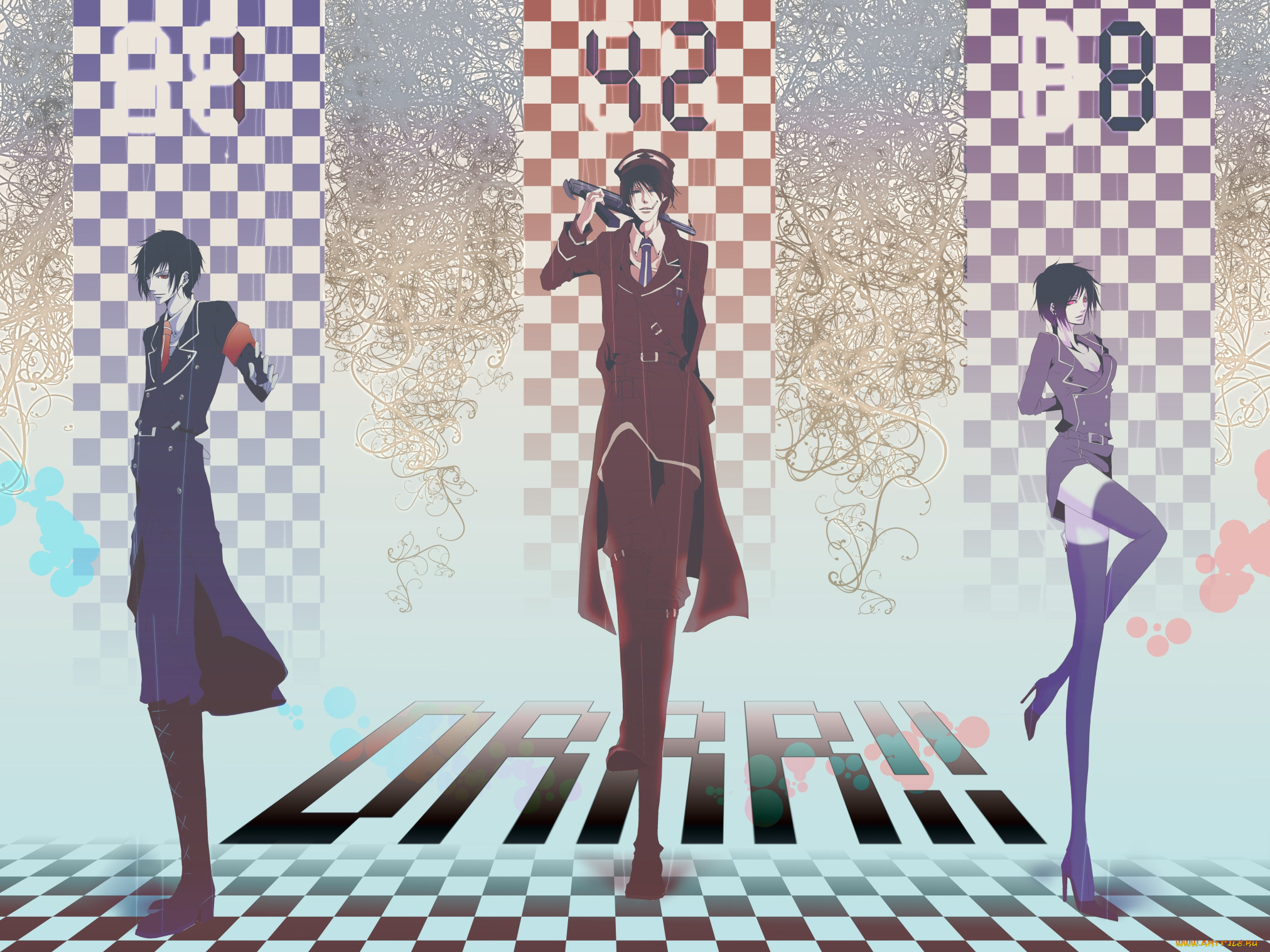 аниме, durarara, дюрарара