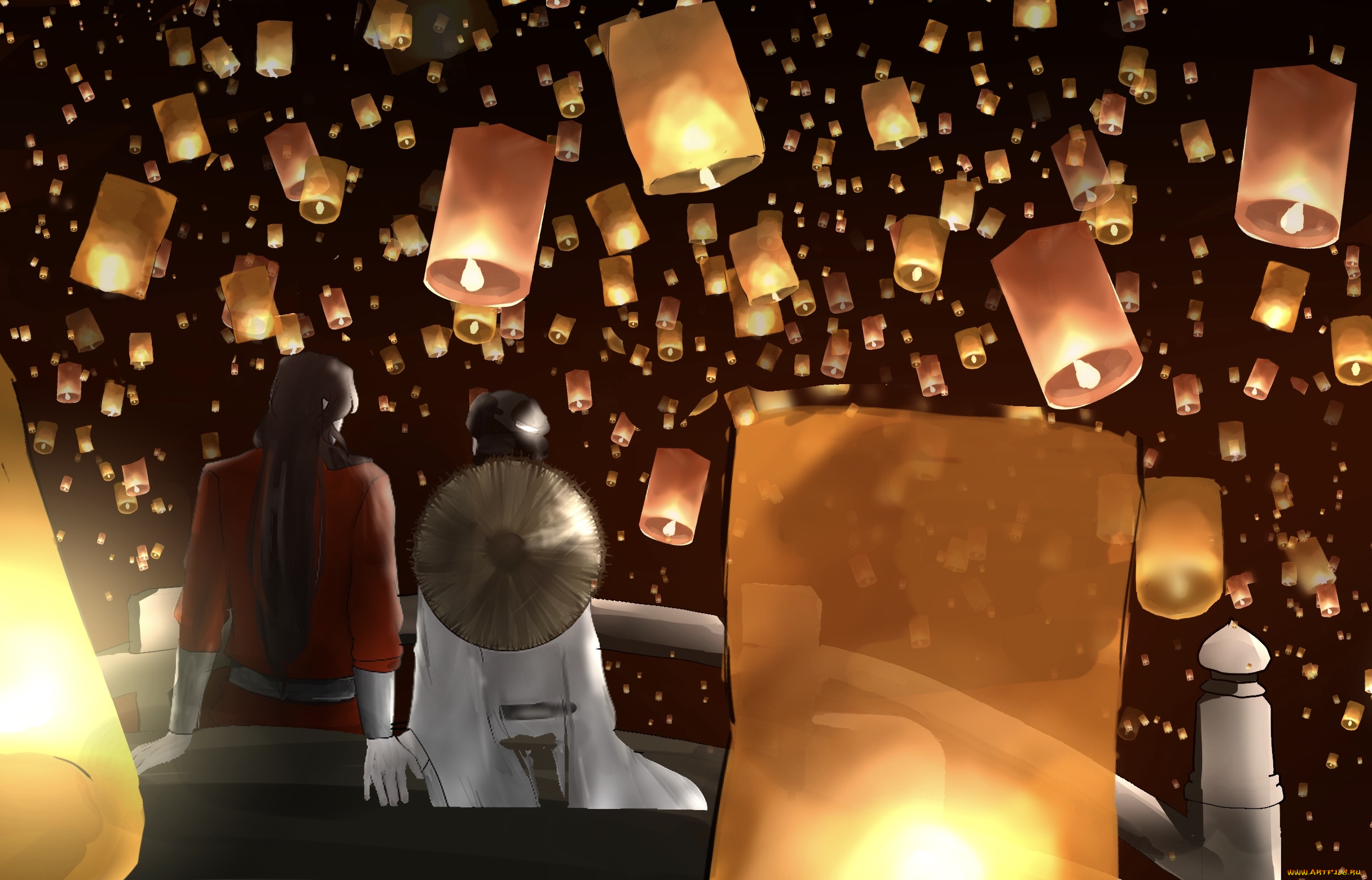 аниме, tian, guan, ci, fu, благословение, небожителей, tian, guan, ci, fu, мосян, тунсю