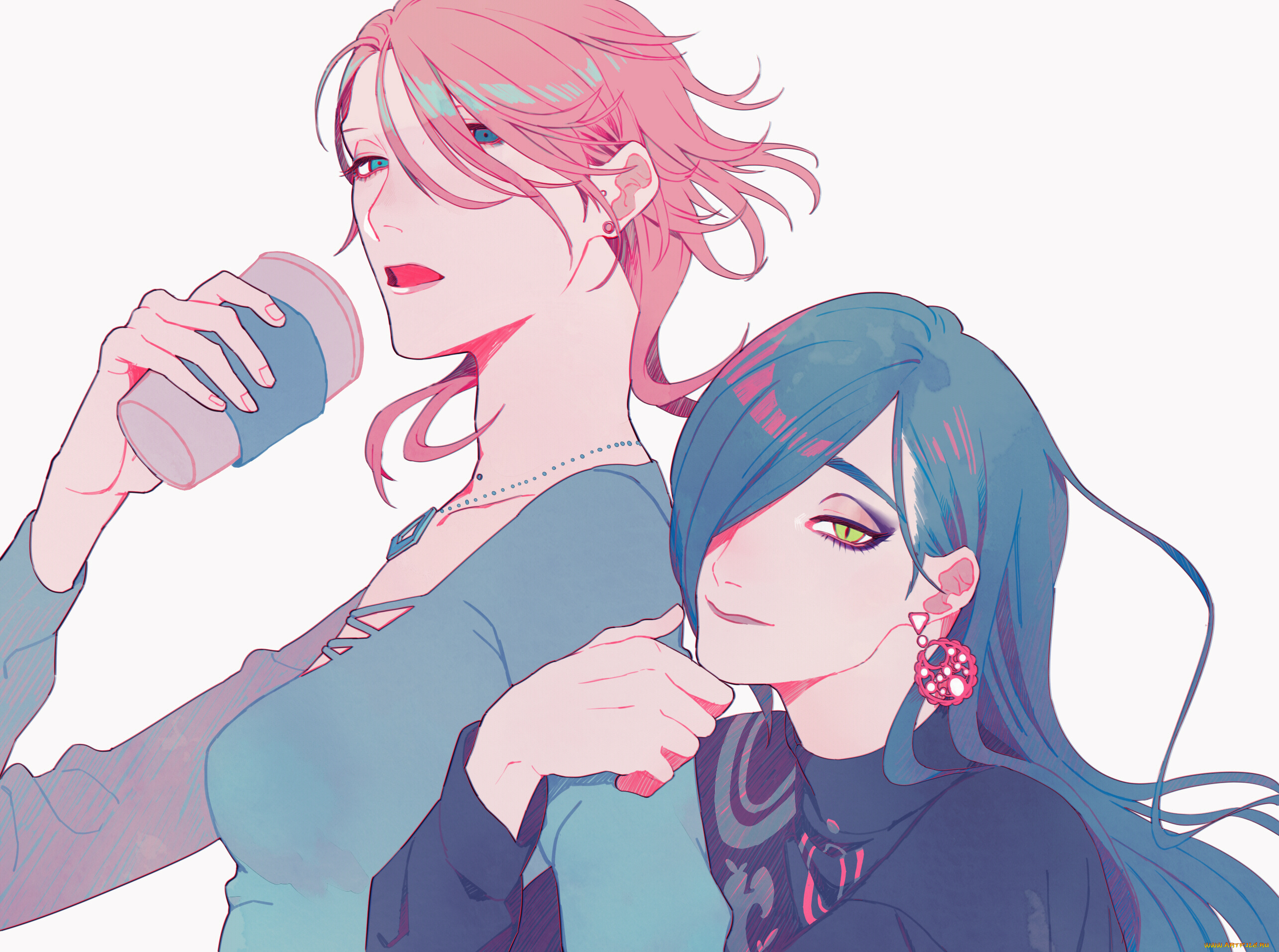 аниме, touken, ranbu, танец, мечей