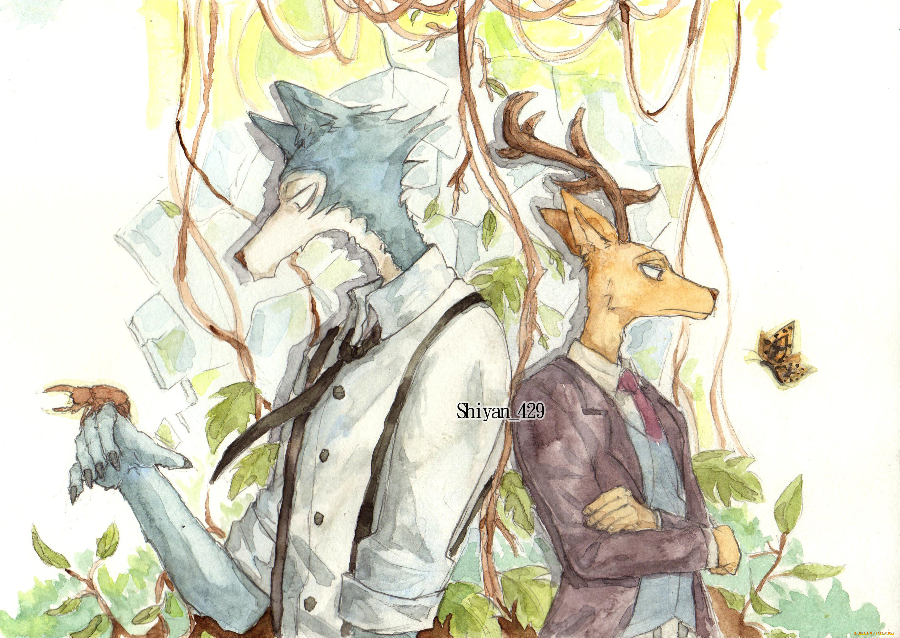 аниме, beastars