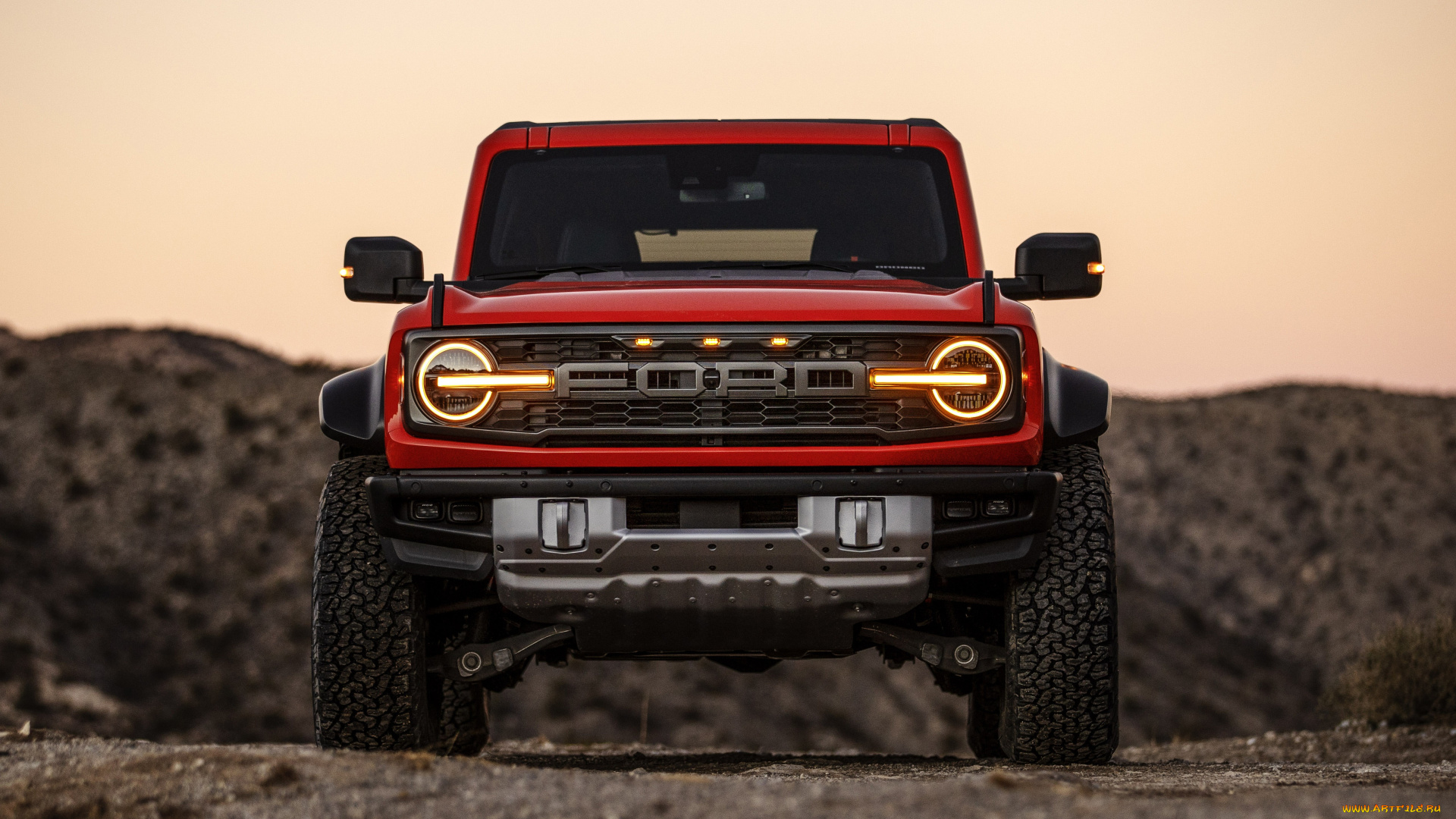2022, ford, bronco, raptor, автомобили, ford, bronco, raptor, вид, спереди, форд, внедорожник