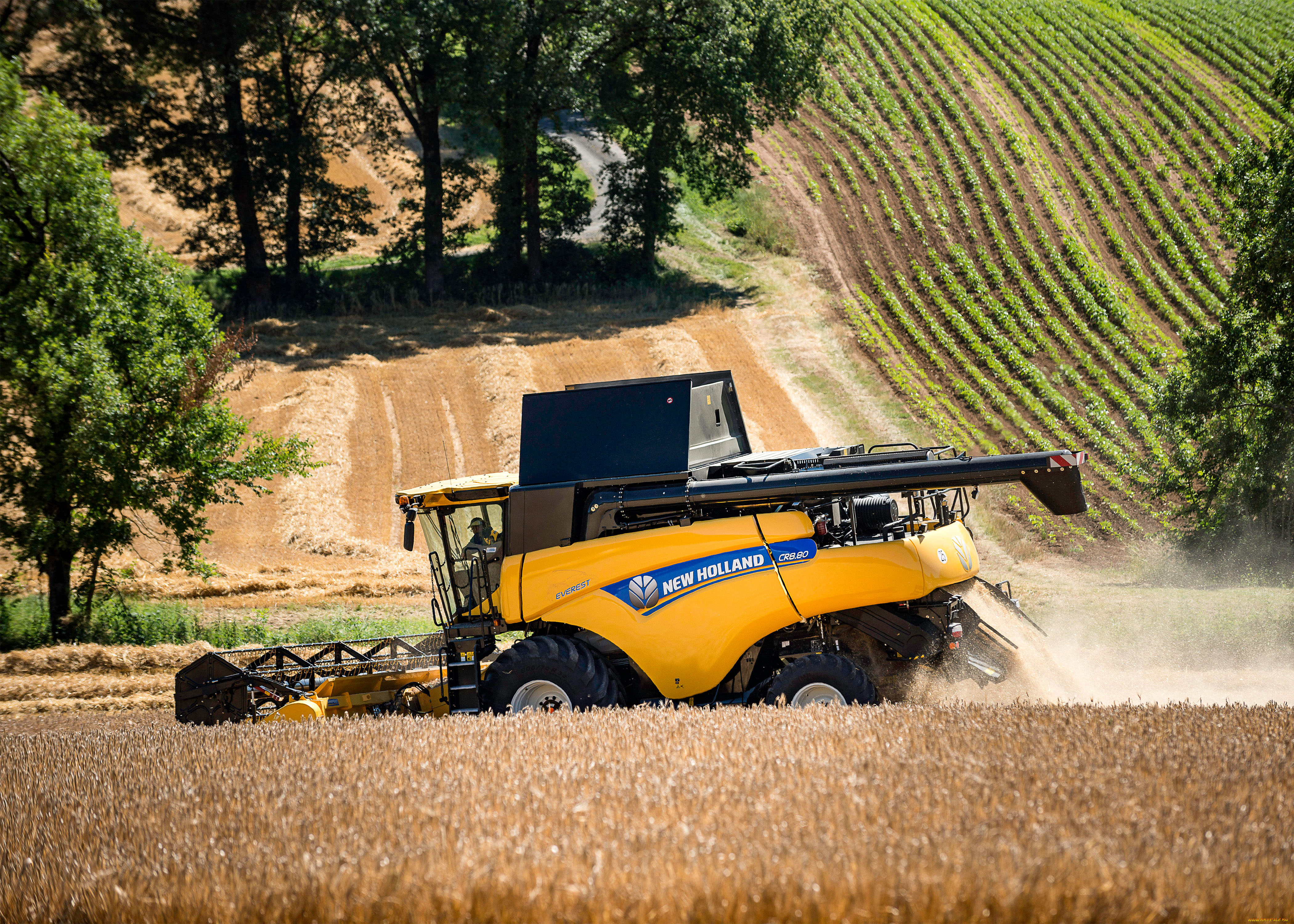 техника, комбайны, newholland