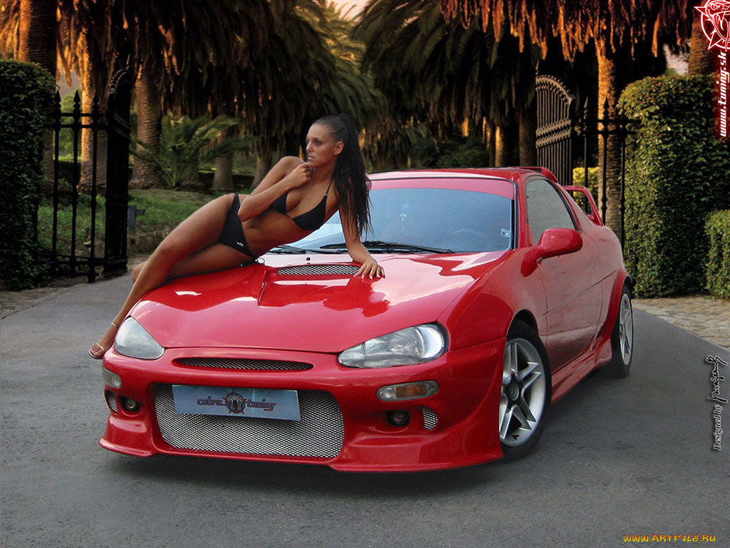 автомобили, авто, девушками