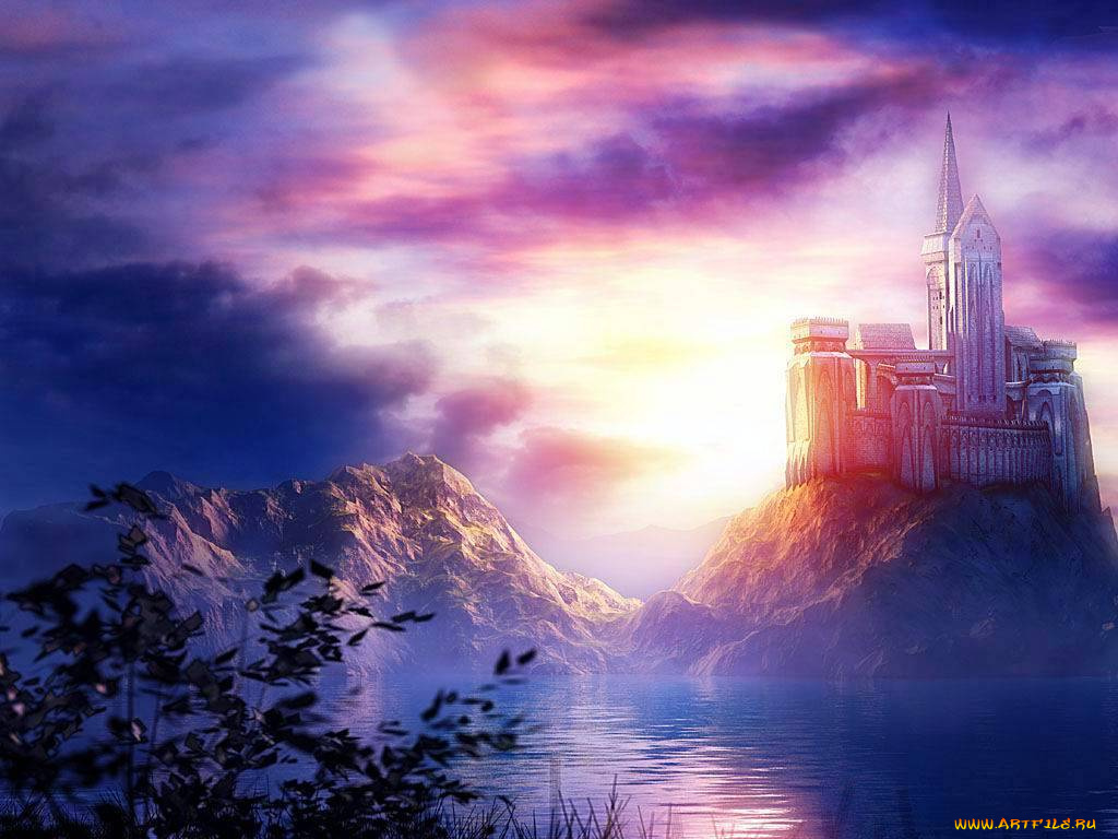 фэнтези, замки