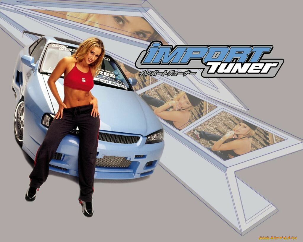 автомобили, авто, девушками