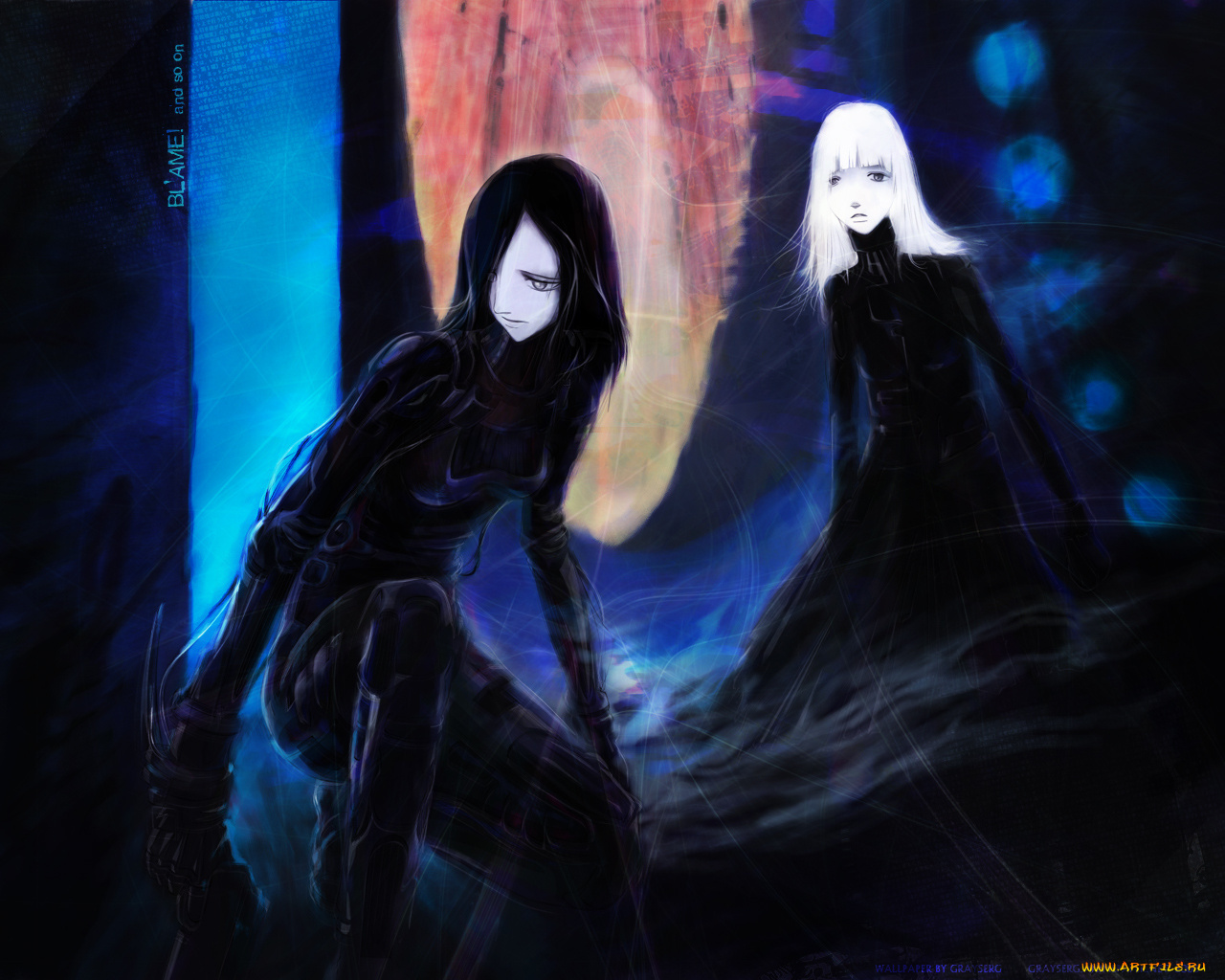 аниме, blame