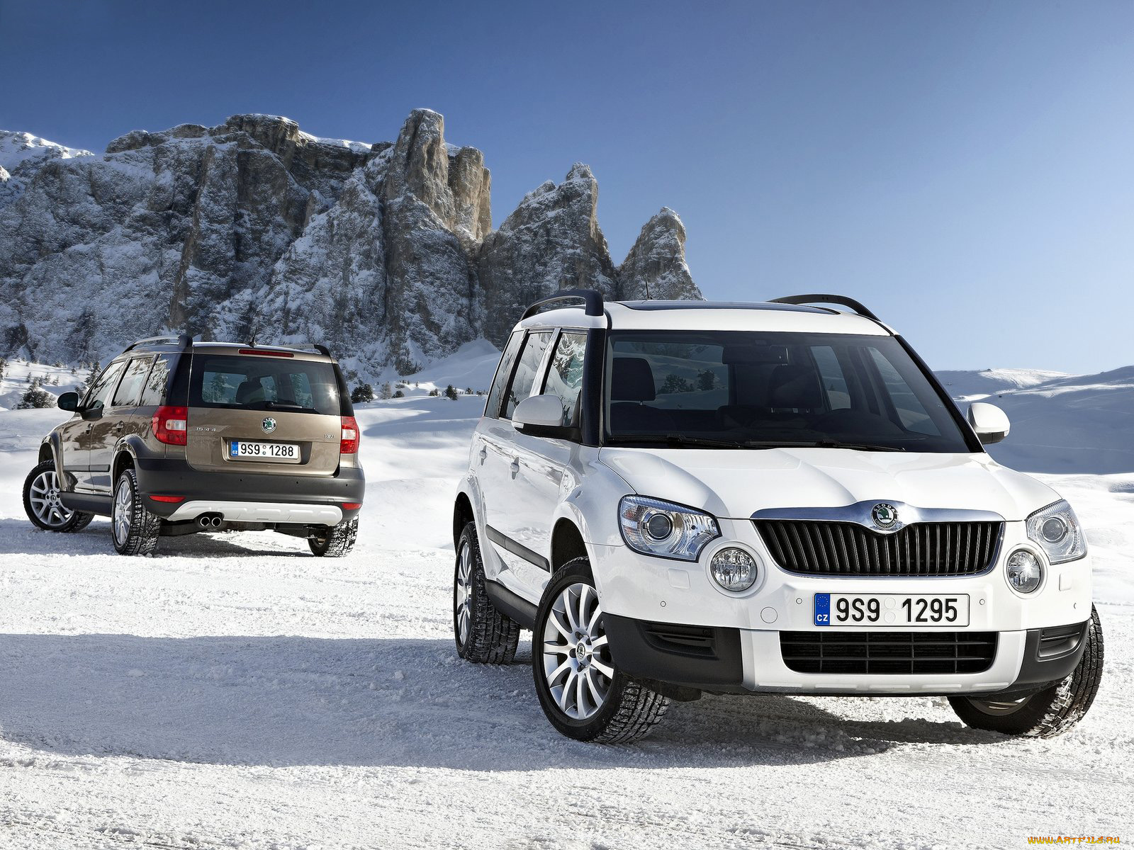 skoda, yeti, 4x4, автомобили