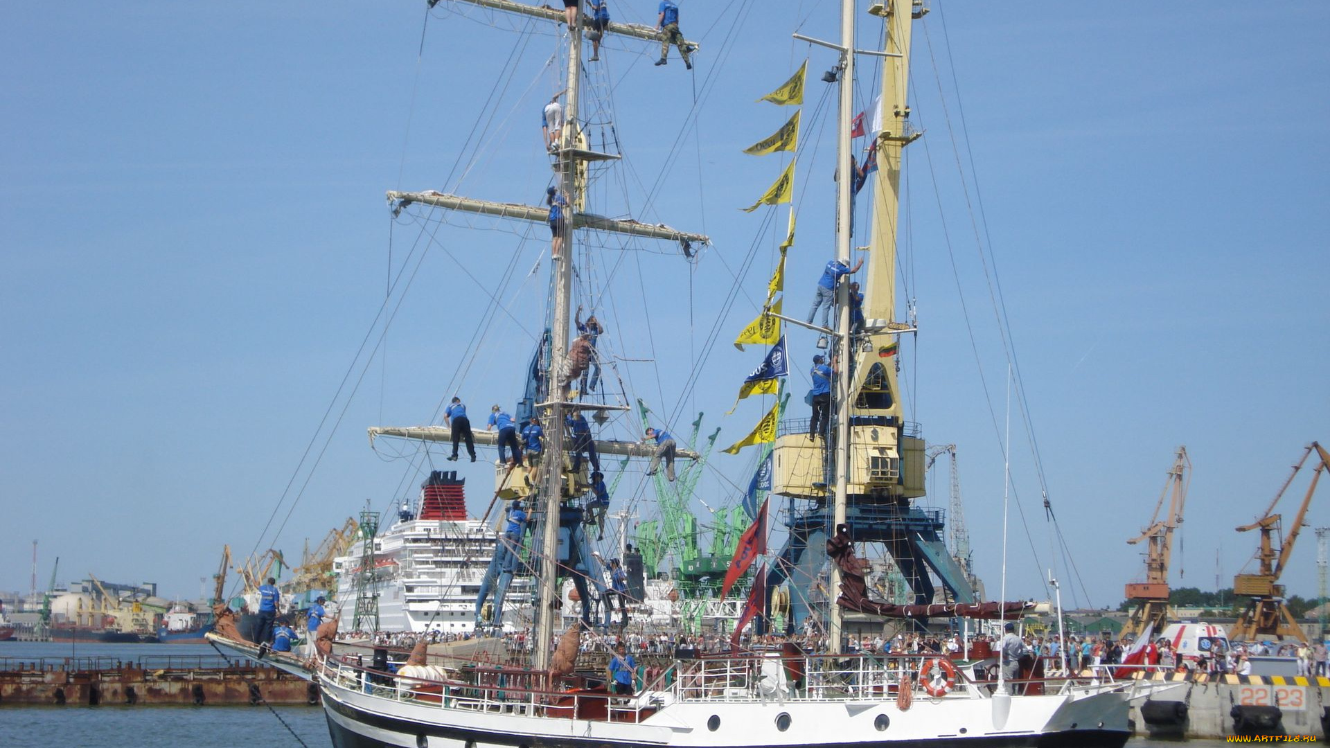 корабли, парусники