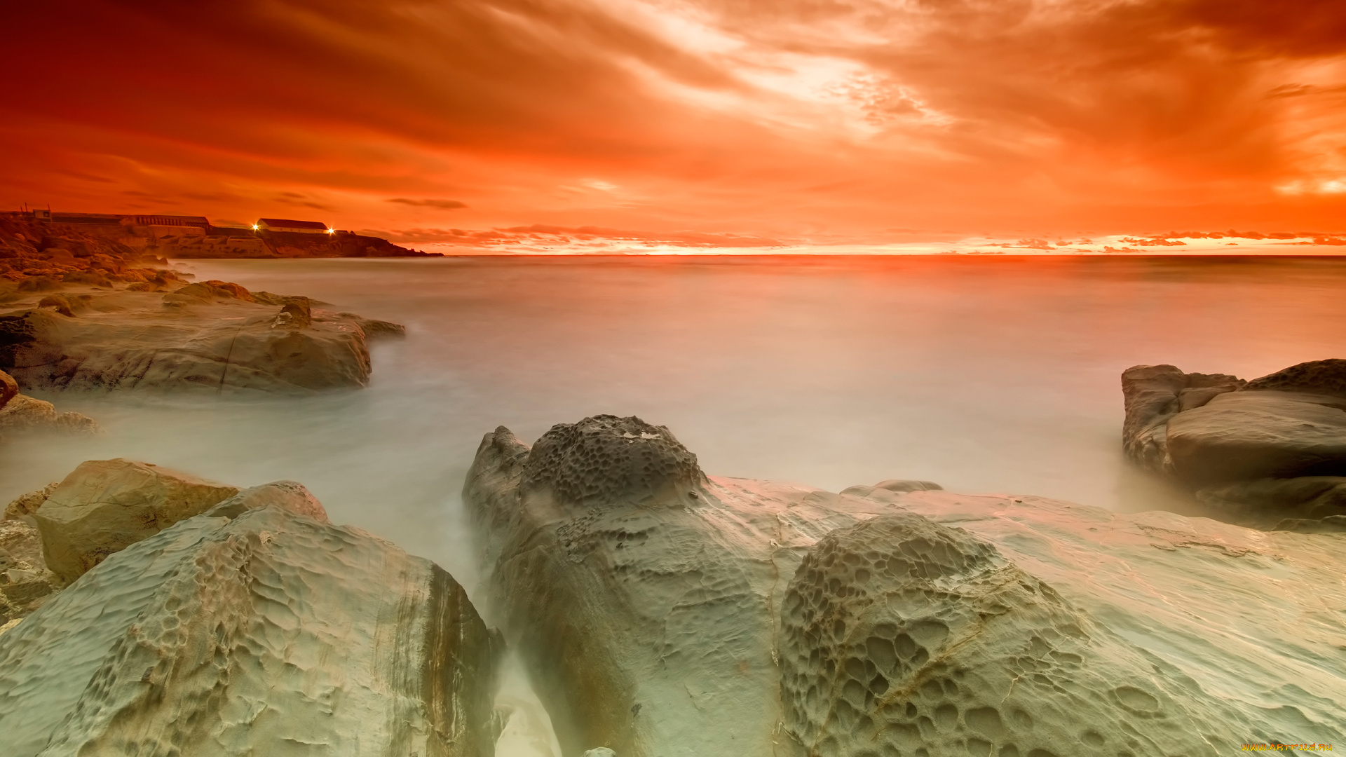 природа, восходы, закаты