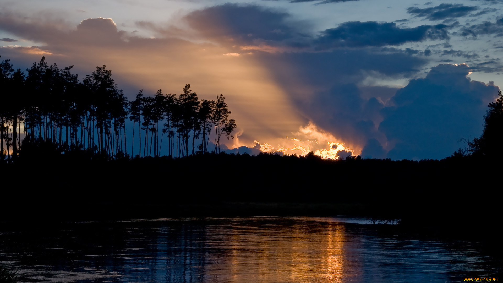 природа, восходы, закаты