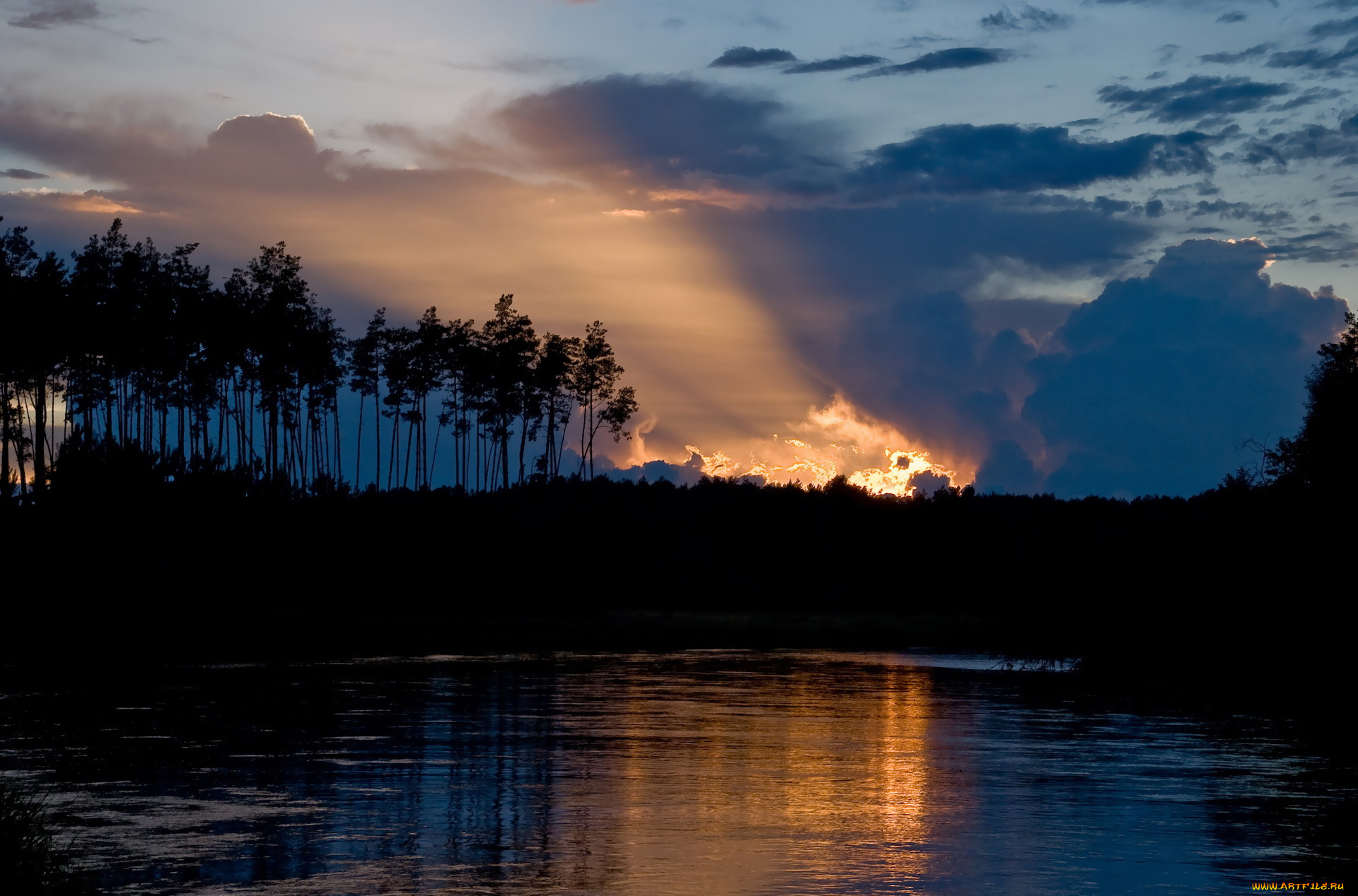 природа, восходы, закаты