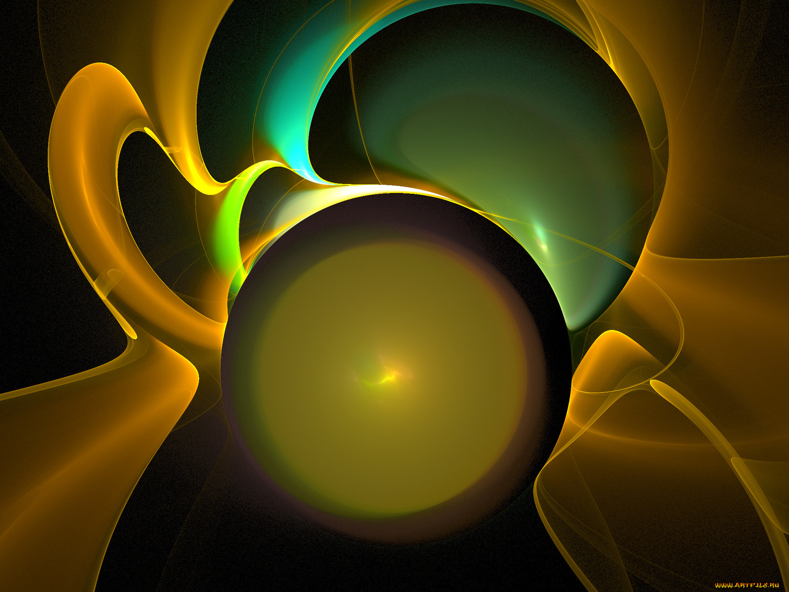 3д, графика, fractal, фракталы, узор, фон, цвета