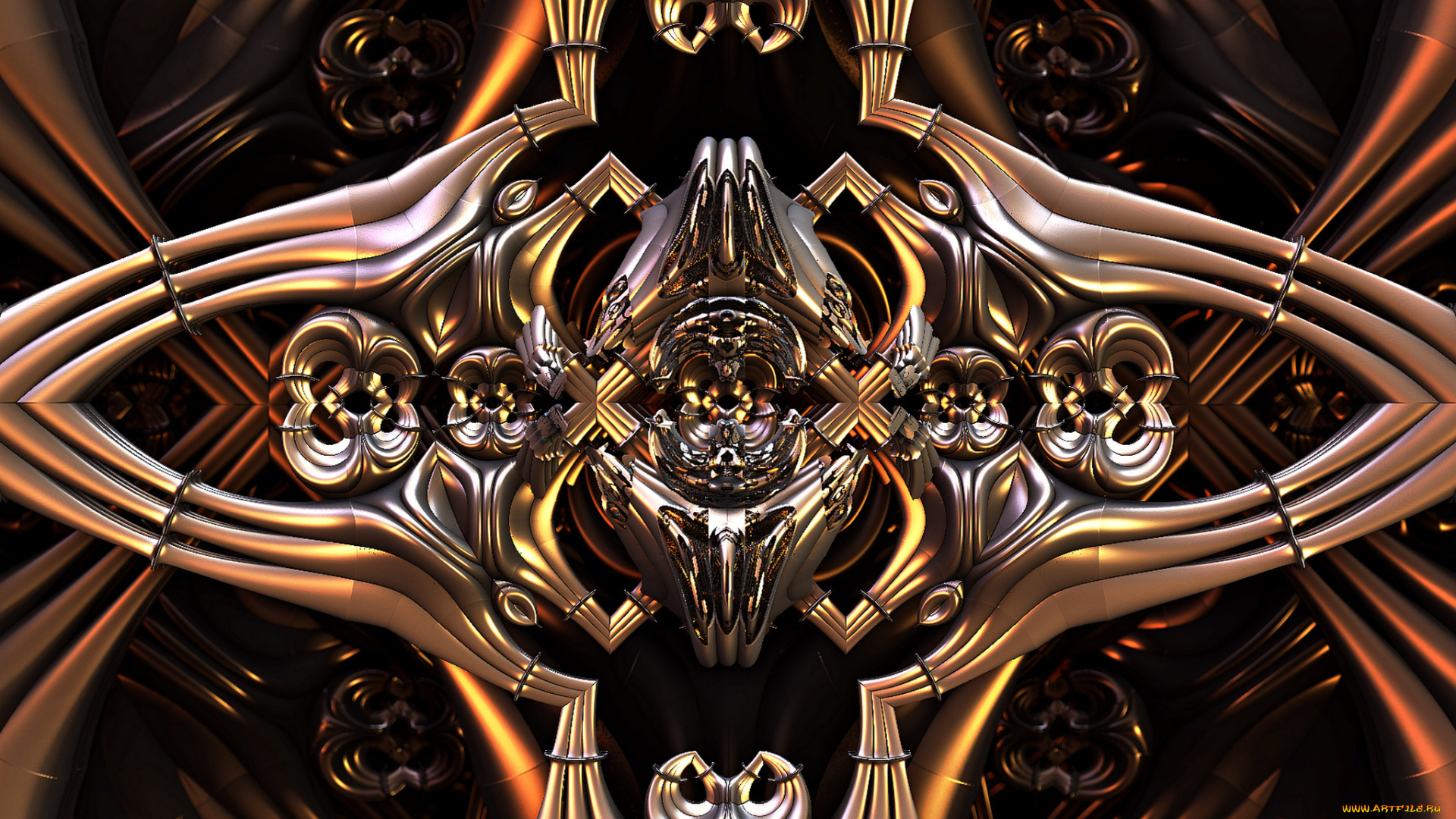 3д, графика, fractal, фракталы, фон, цвета, узор