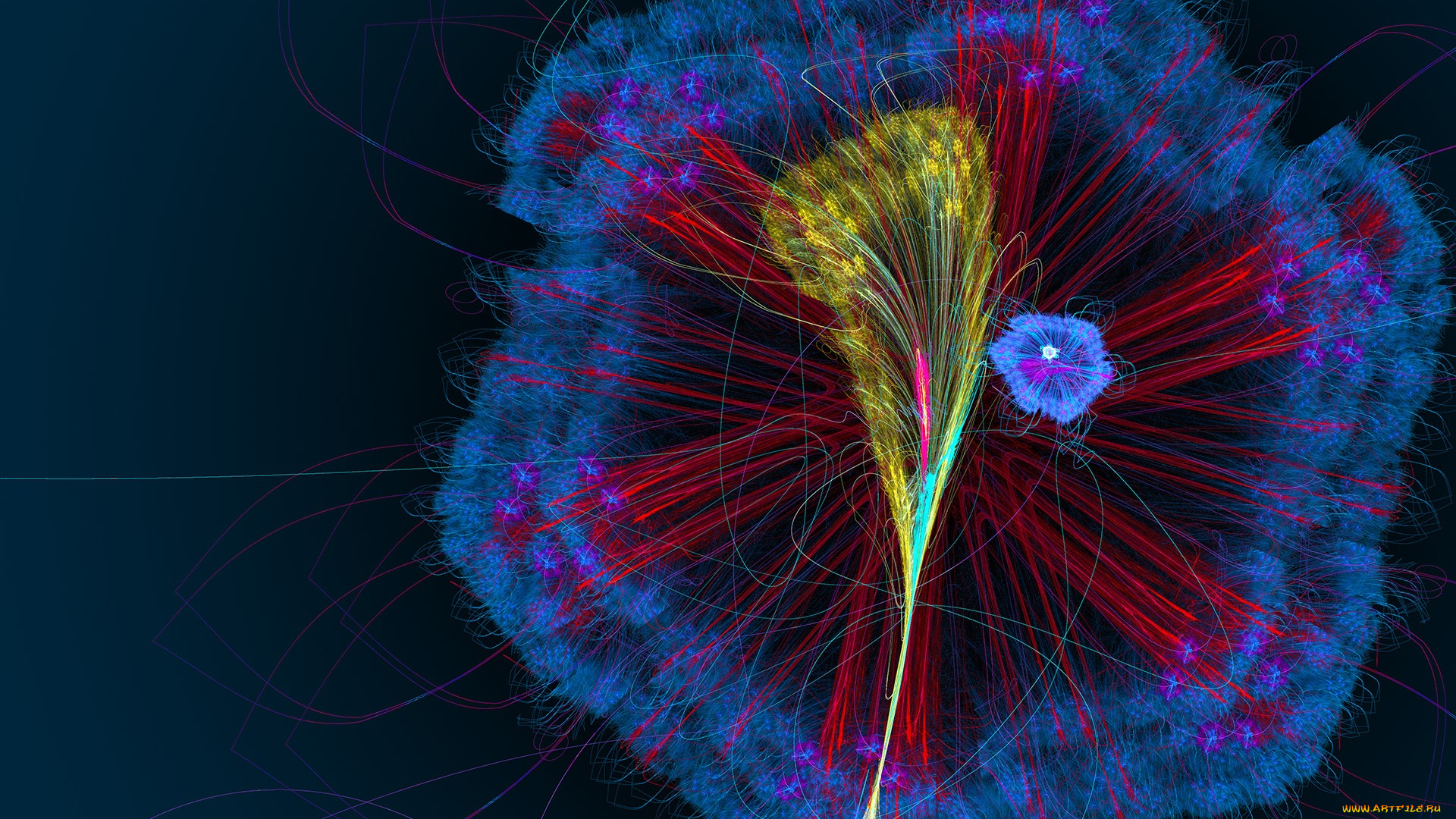 3д, графика, fractal, фракталы, the, melancholy, of, haruhi, suzumiya