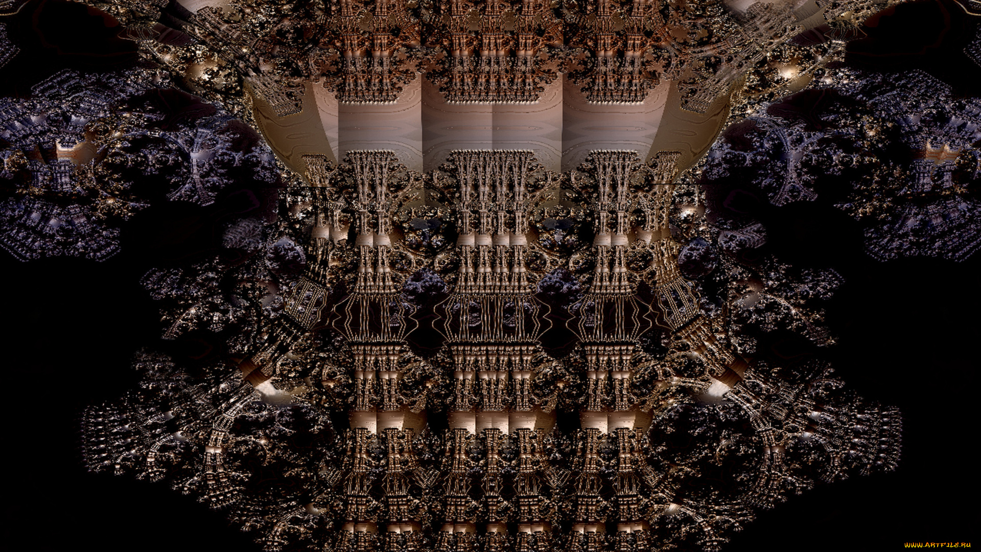 3д, графика, fractal, фракталы, узор, цвета, фон