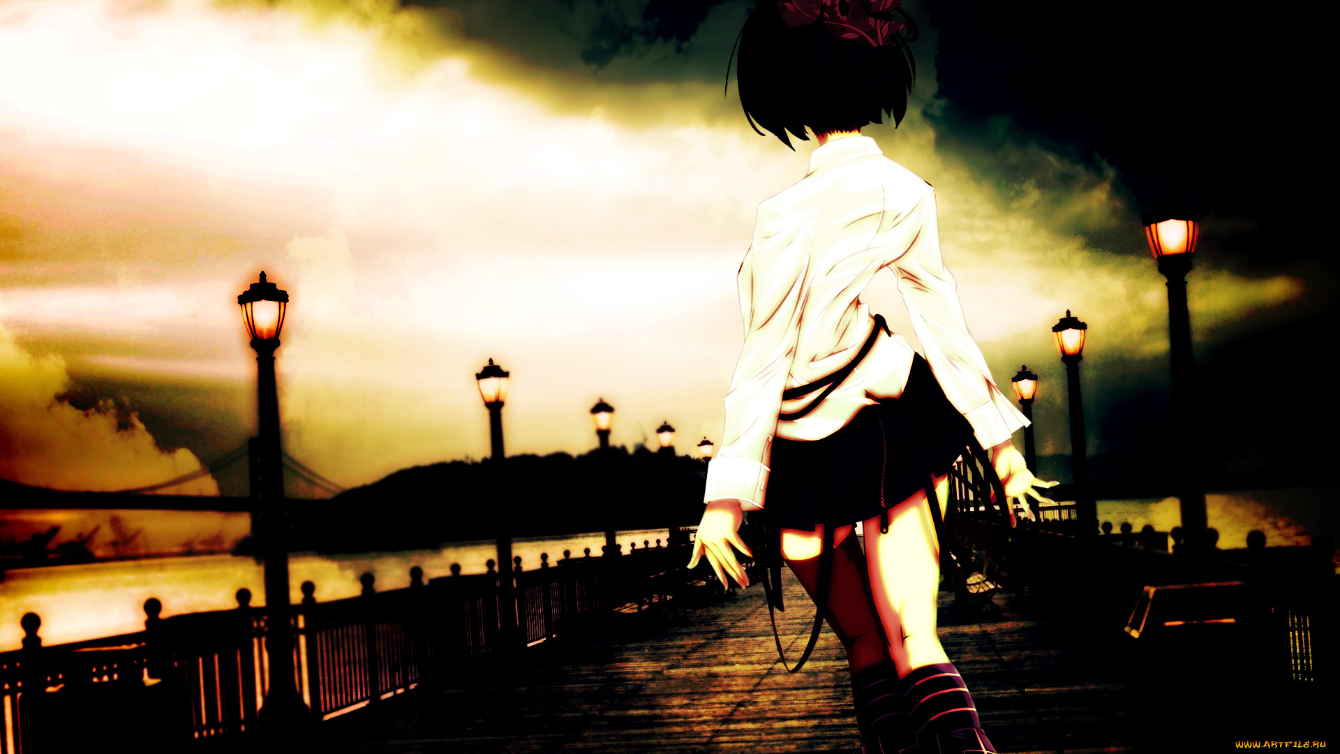 аниме, *unknown, другое, девушка