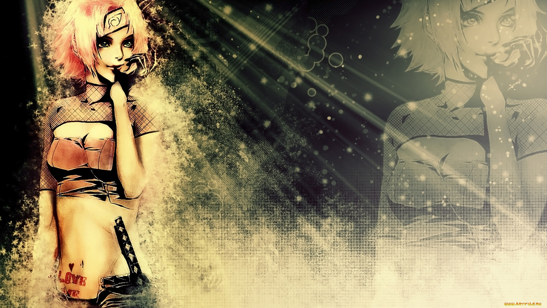 haruno, sakura, аниме, naruto