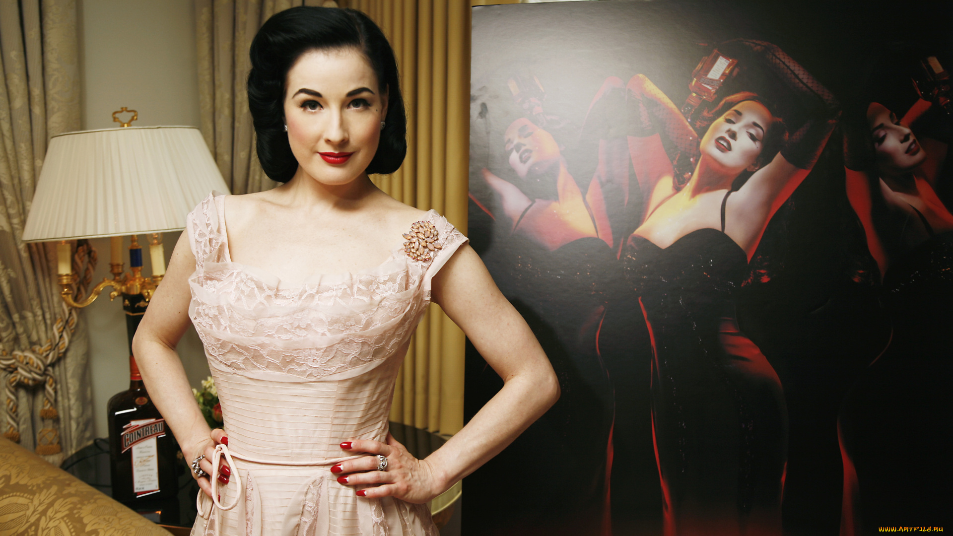 Dita, Von, Teese, девушки, бурлеск