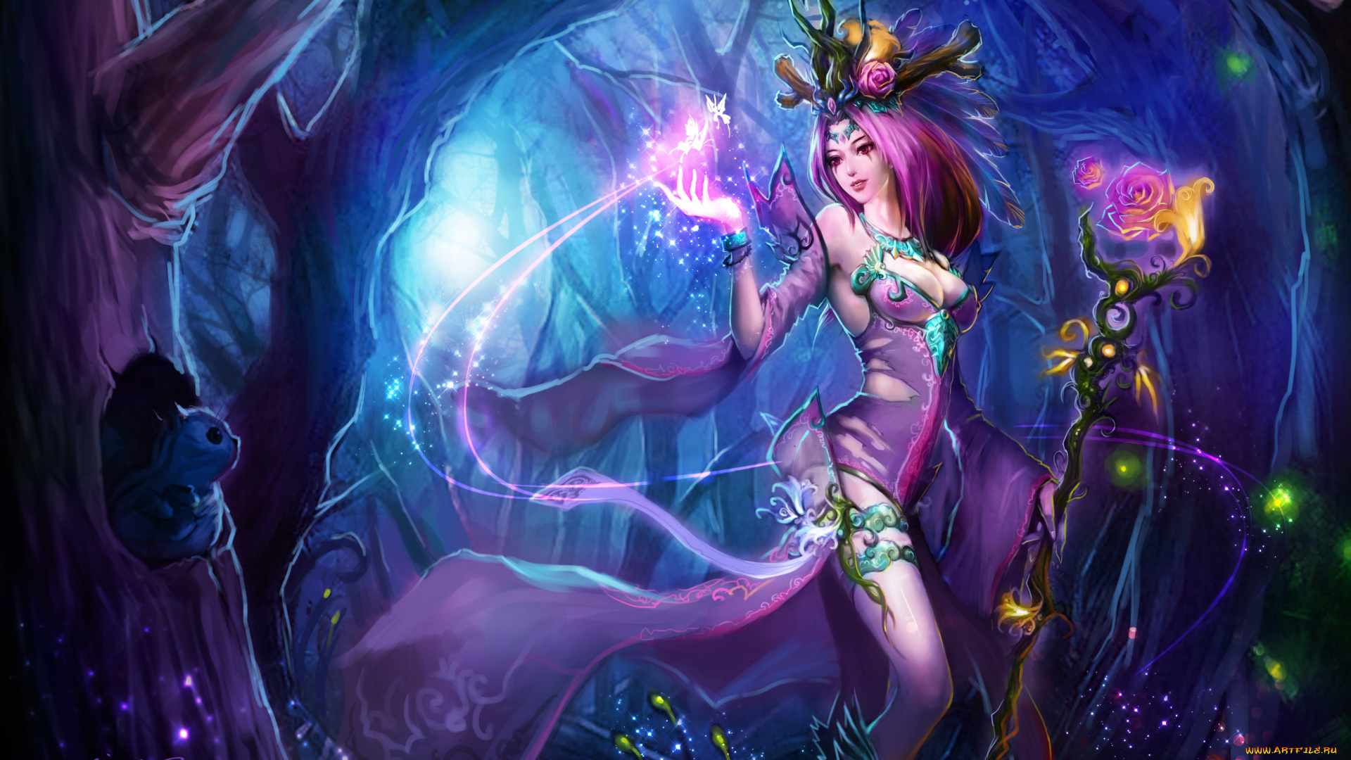 видео, игры, league, of, legends, fairy, фея, leblanc