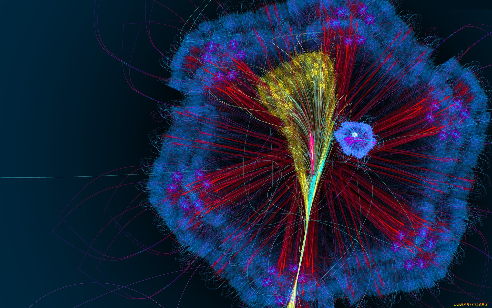 3д, графика, fractal, фракталы, the, melancholy, of, haruhi, suzumiya