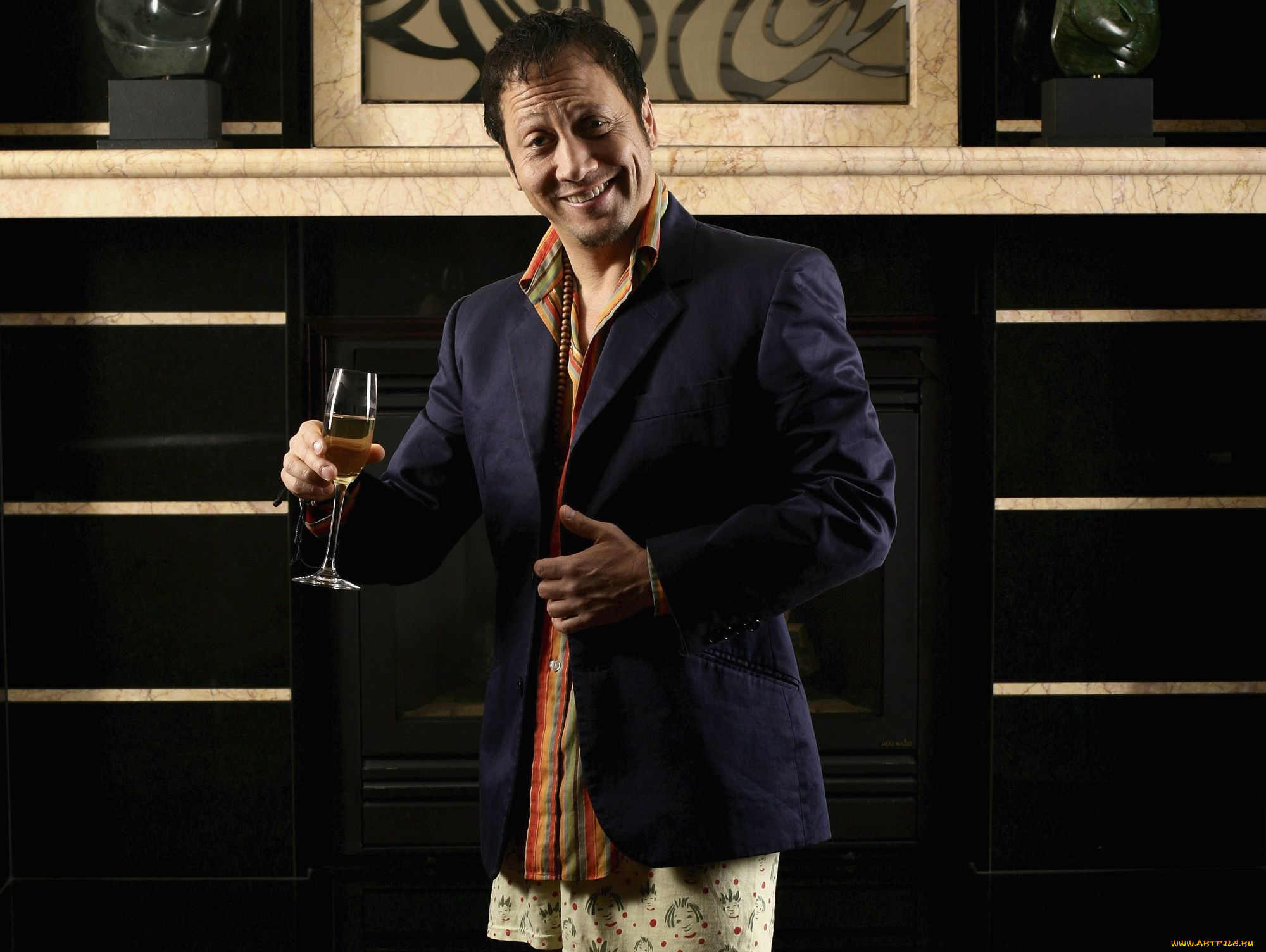 rob, schneider, мужчины, бокал