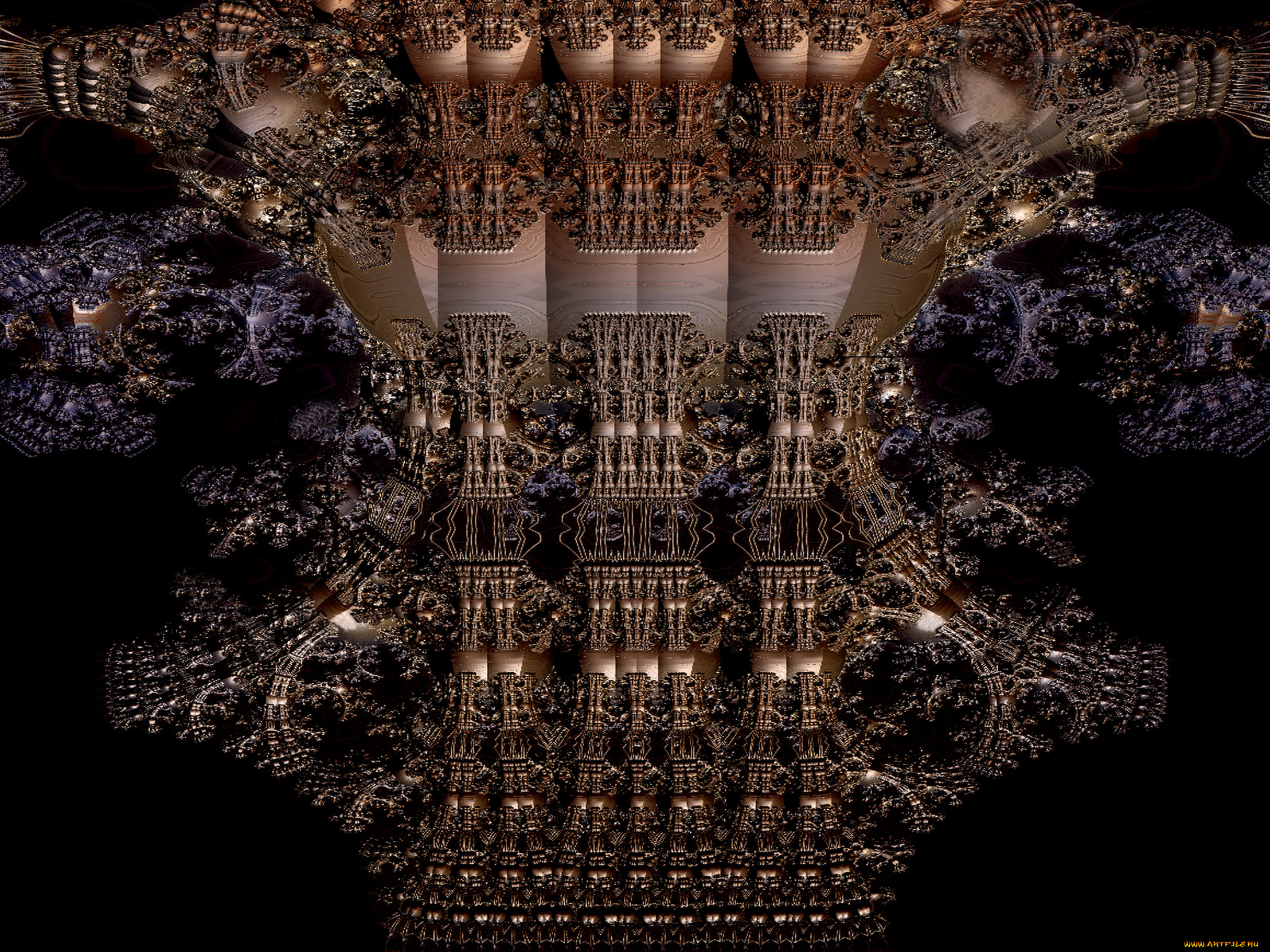 3д, графика, fractal, фракталы, узор, цвета, фон