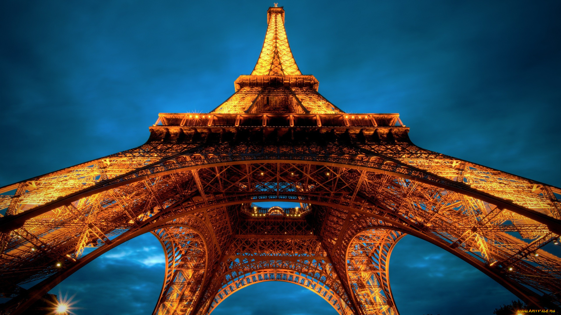 города, париж, франция, эйфелева, башня