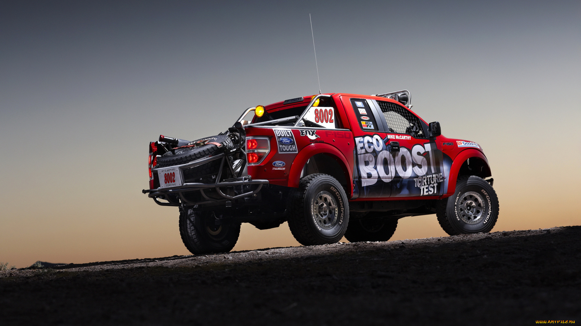 2011, ford, f-150, ecoboost, автомобили, ford, сзади, тюнинг