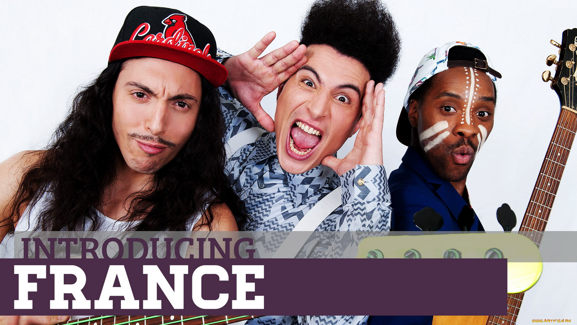 музыка, евровидение, группа, twin-twin, гитары, кепка, франция, крик