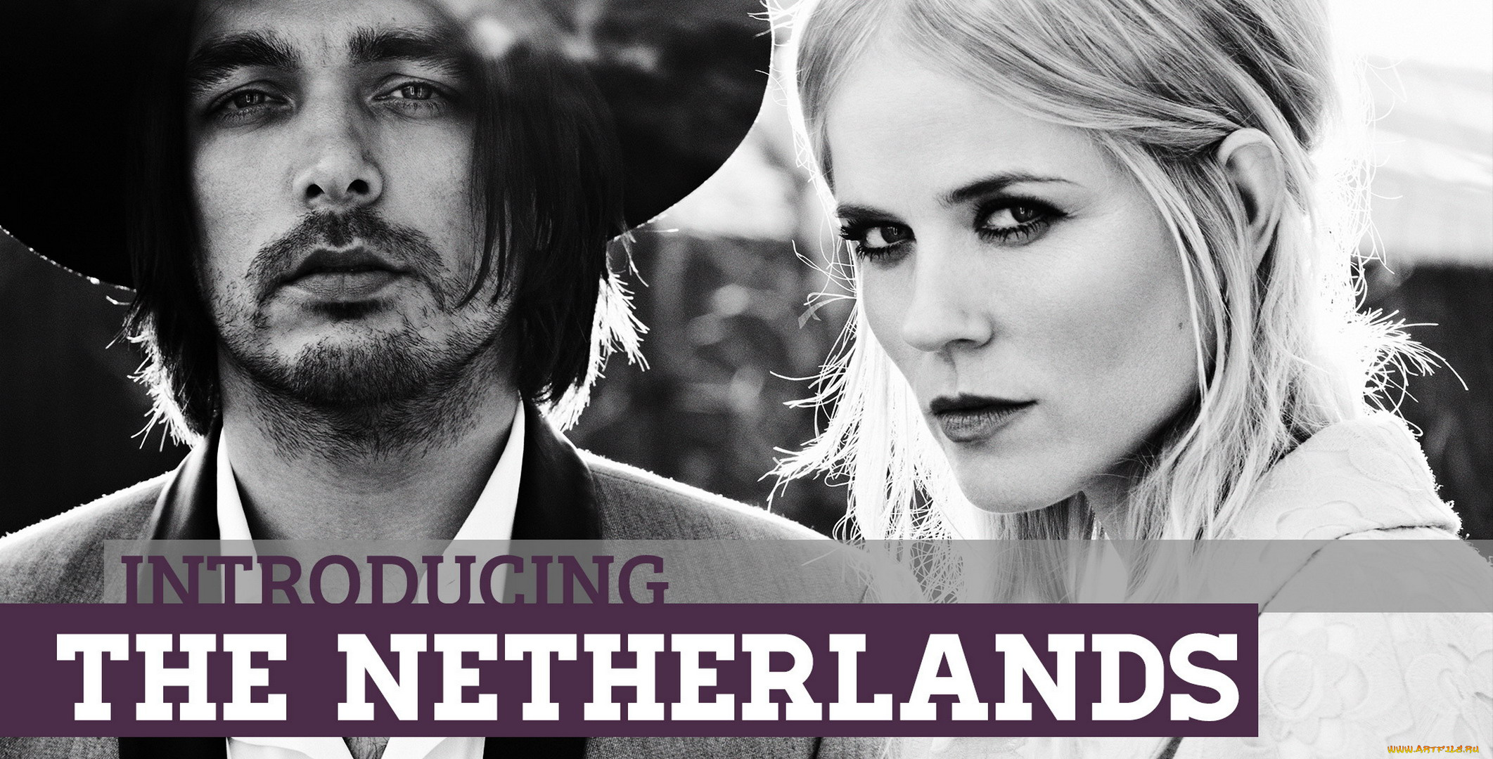 музыка, евровидение, the, common, linnets, группа, голландия, нидерланды, дуэт, черно-белая, шляпа