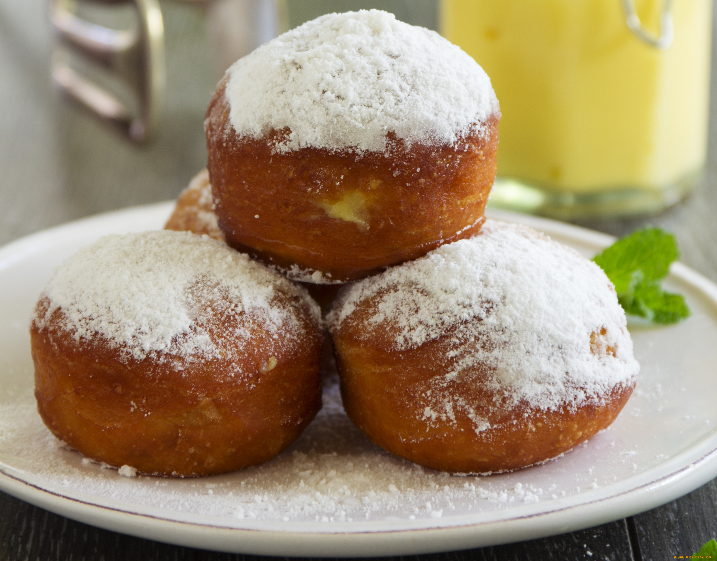 еда, хлеб, , выпечка, пончики