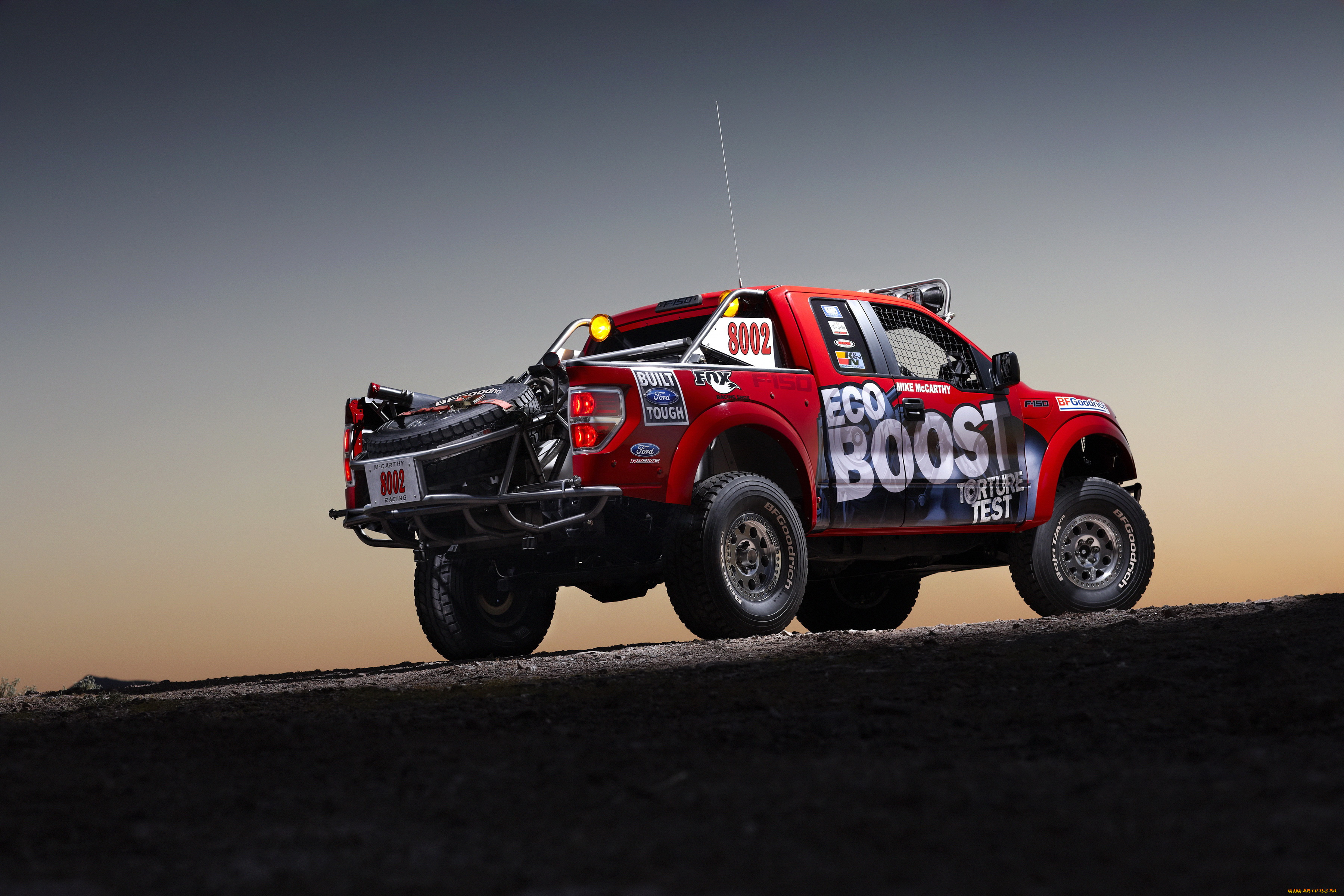 2011, ford, f-150, ecoboost, автомобили, ford, сзади, тюнинг