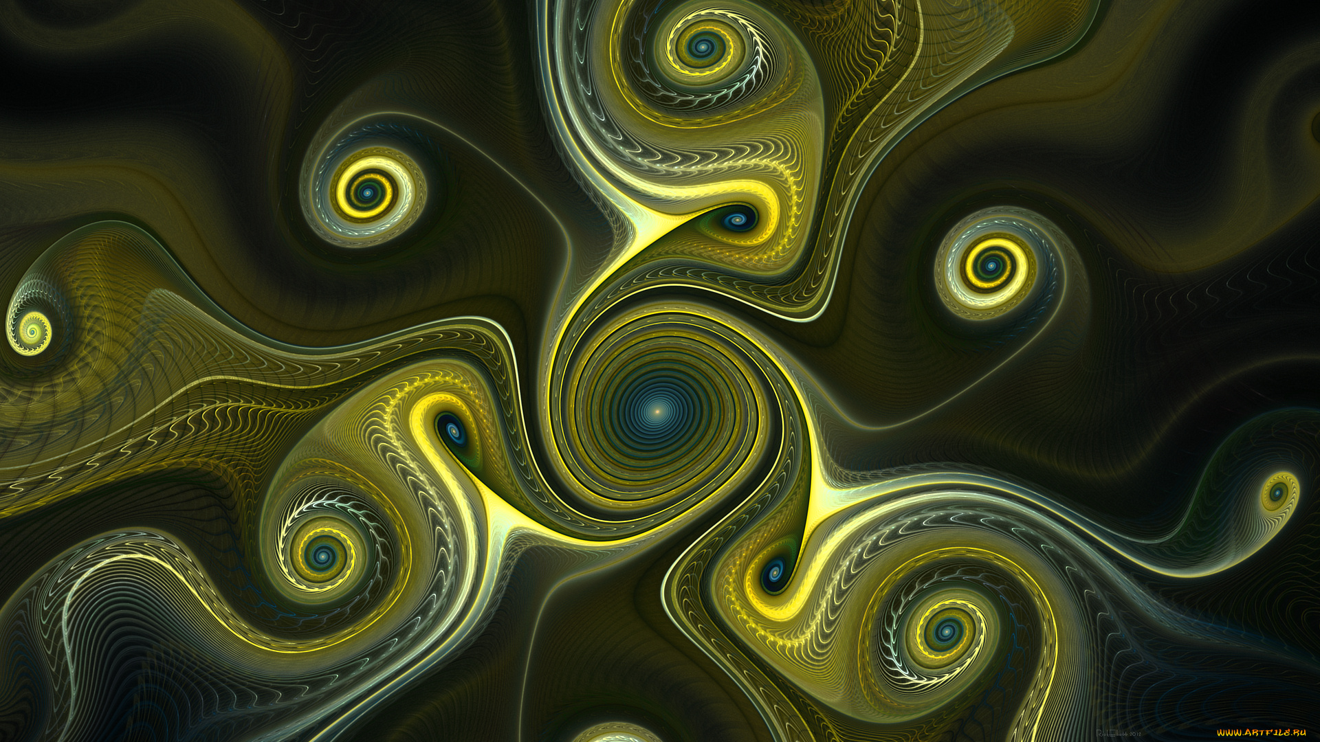 3д, графика, фракталы, , fractal, цвета, фон, узор