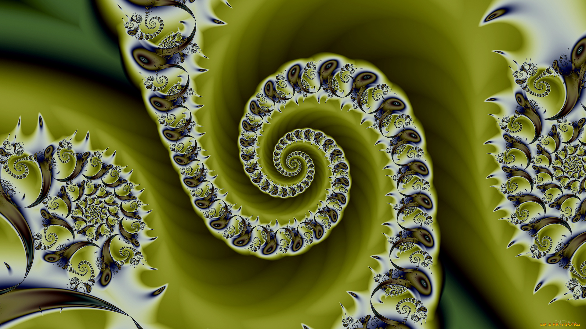 3д, графика, фракталы, , fractal, узор, фон, цвета