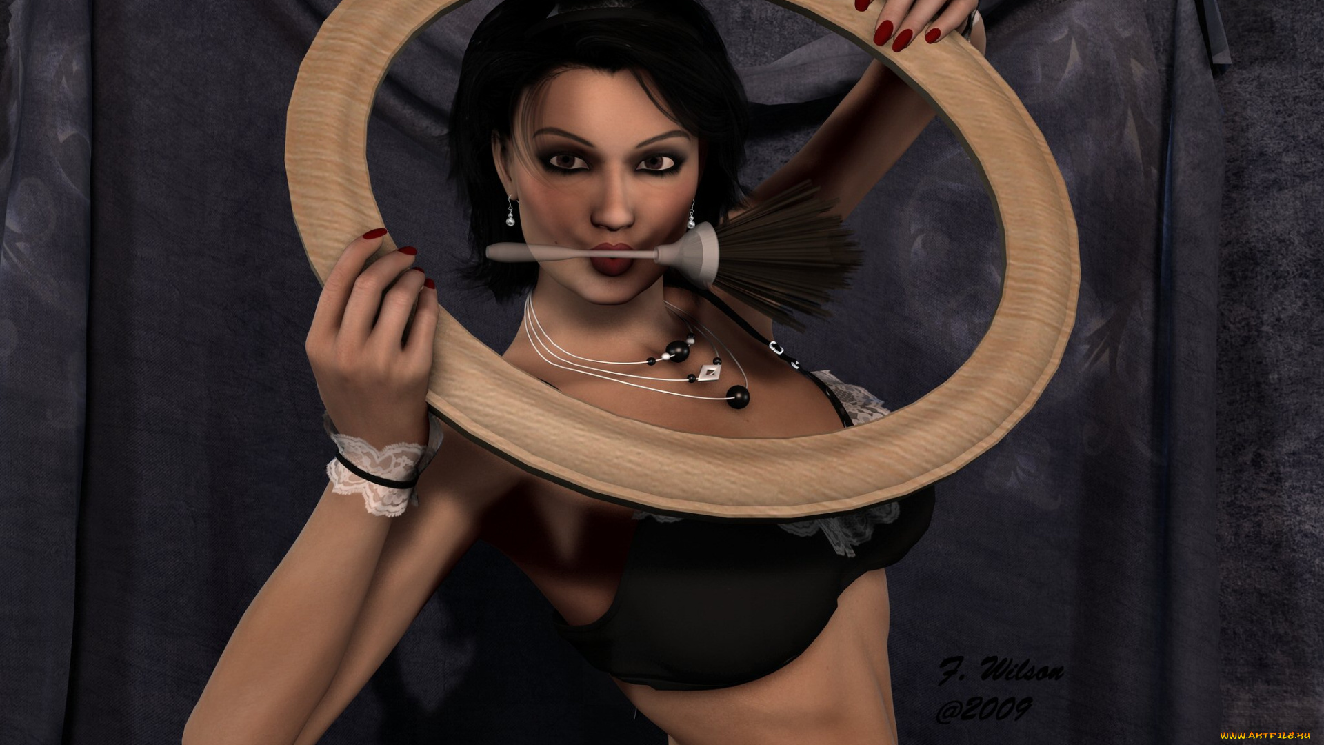 3д, графика, люди, , people, фон, взгляд, девушка