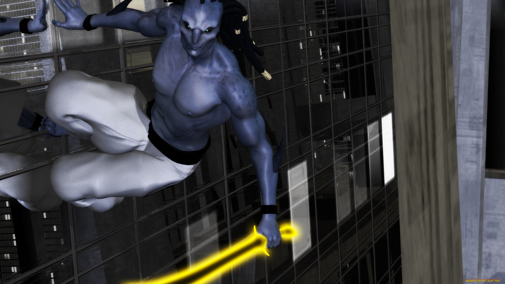 3д, графика, существа, , creatures, оружие, фон, халк, взгляд