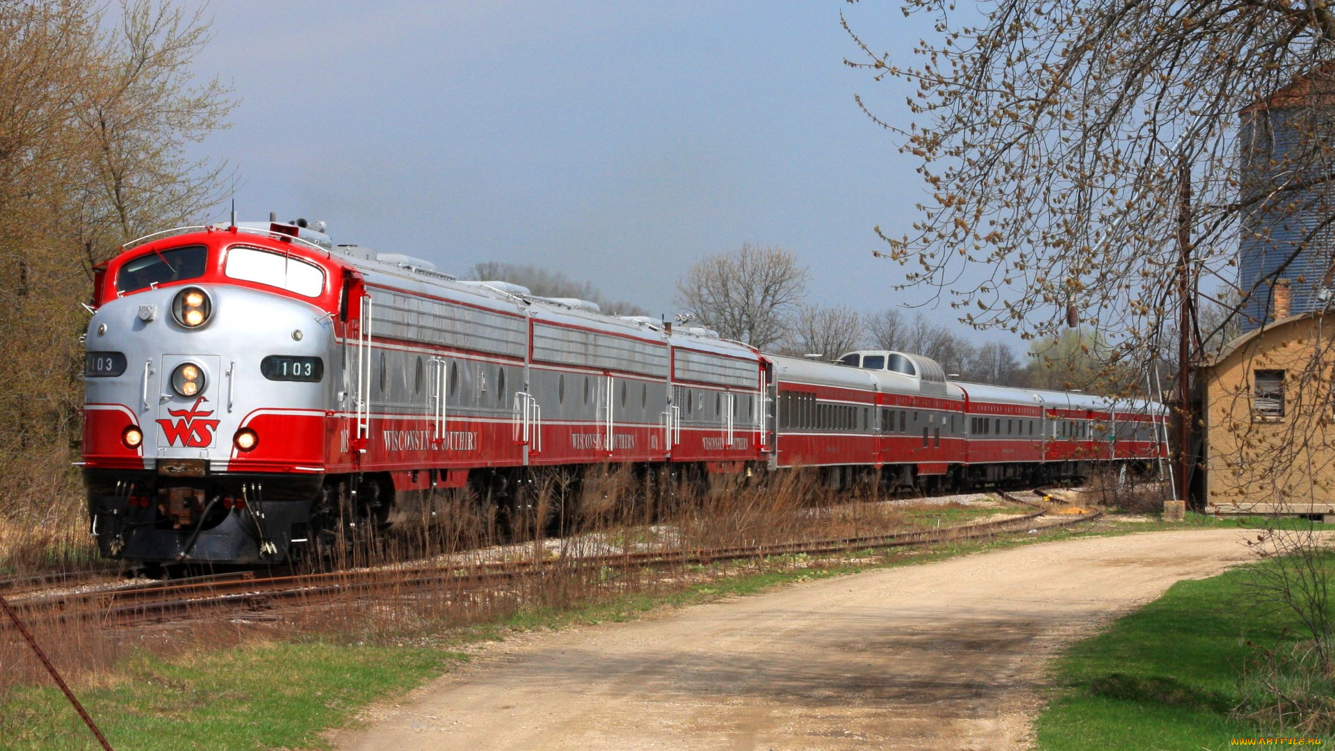 техника, поезда, дорога, железная, состав, локомотив, рельсы