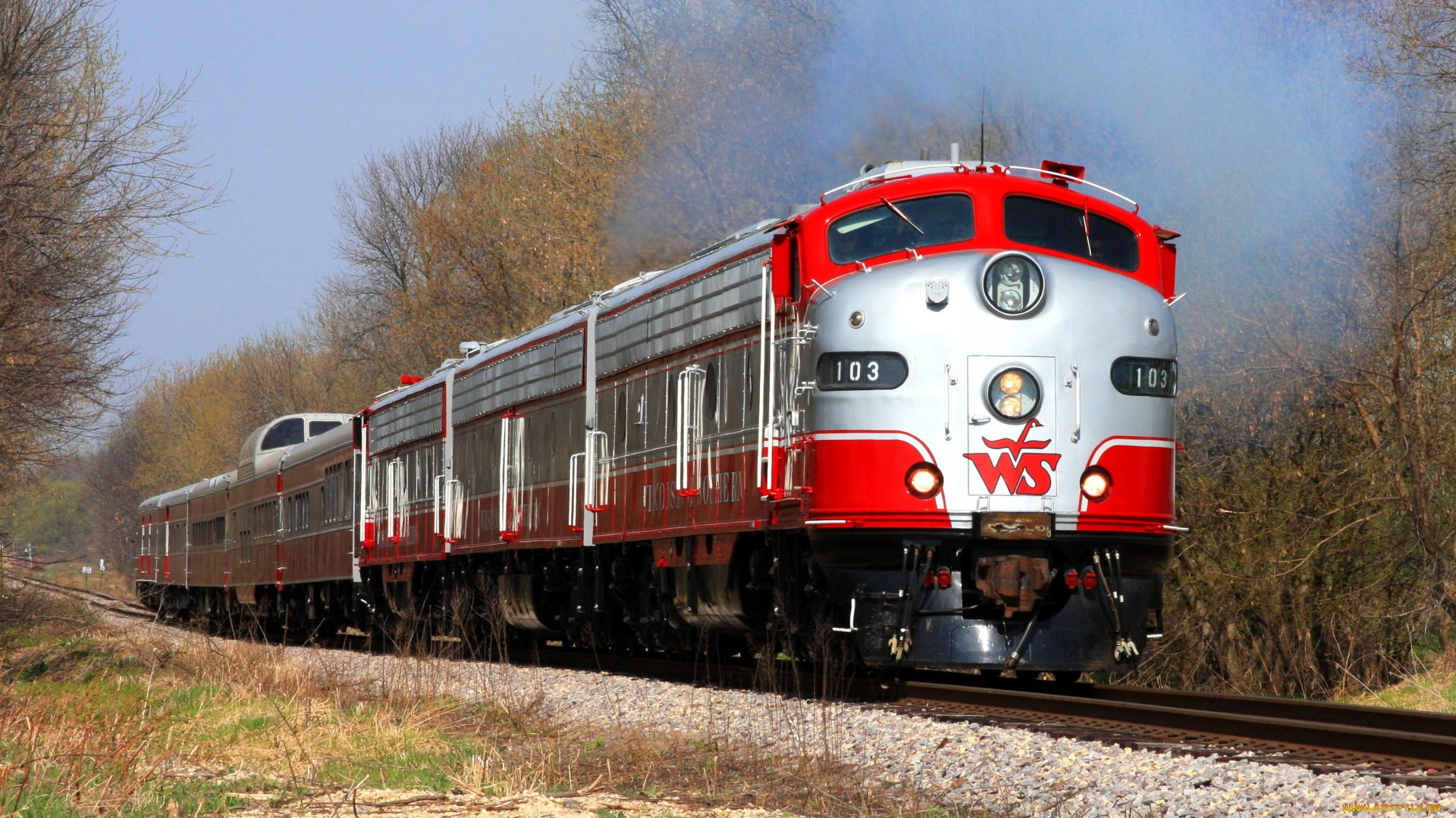 техника, поезда, локомотив, рельсы, дорога, железная, состав