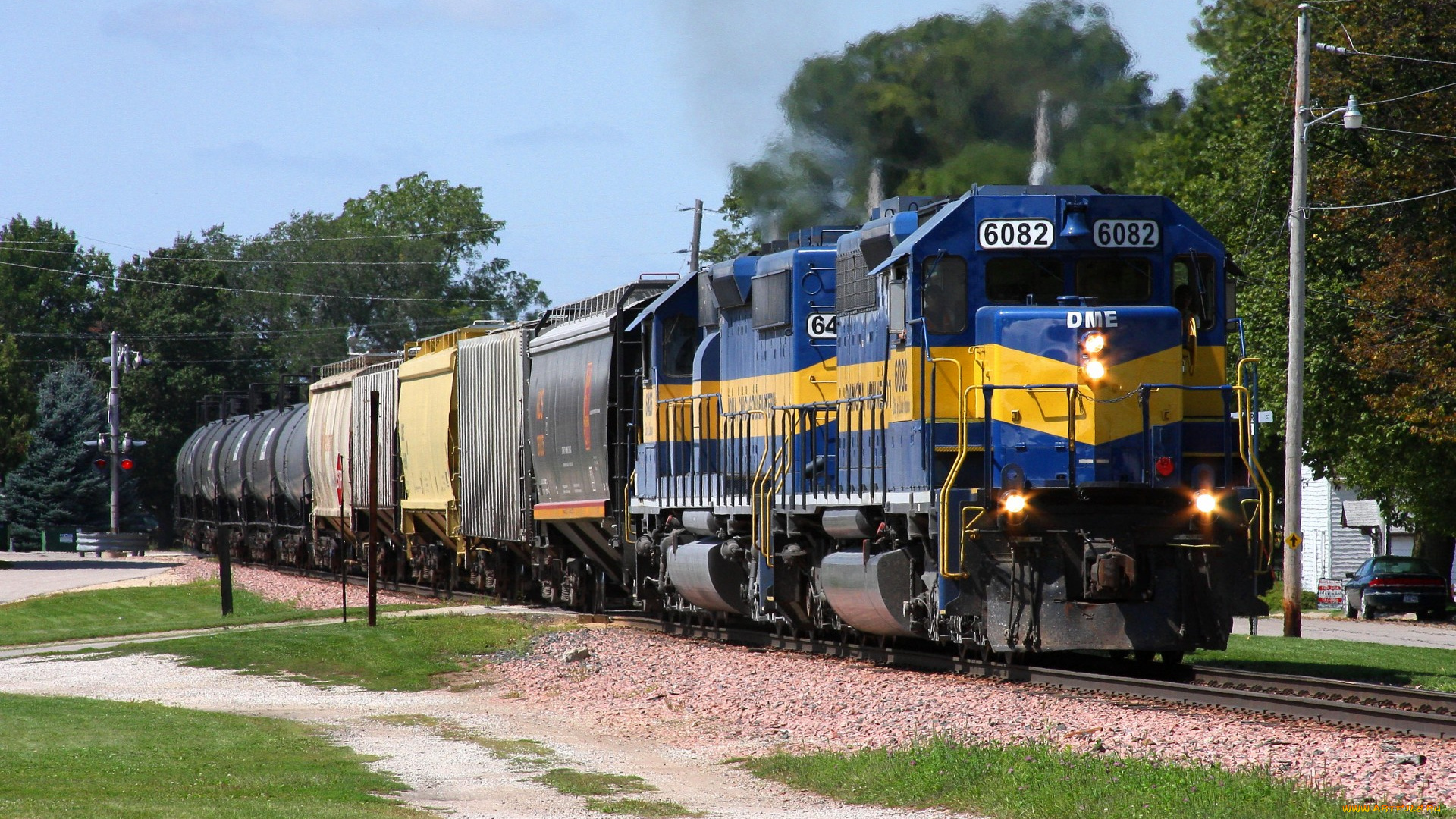 техника, поезда, рельсы, дорога, железная, состав, локомотив