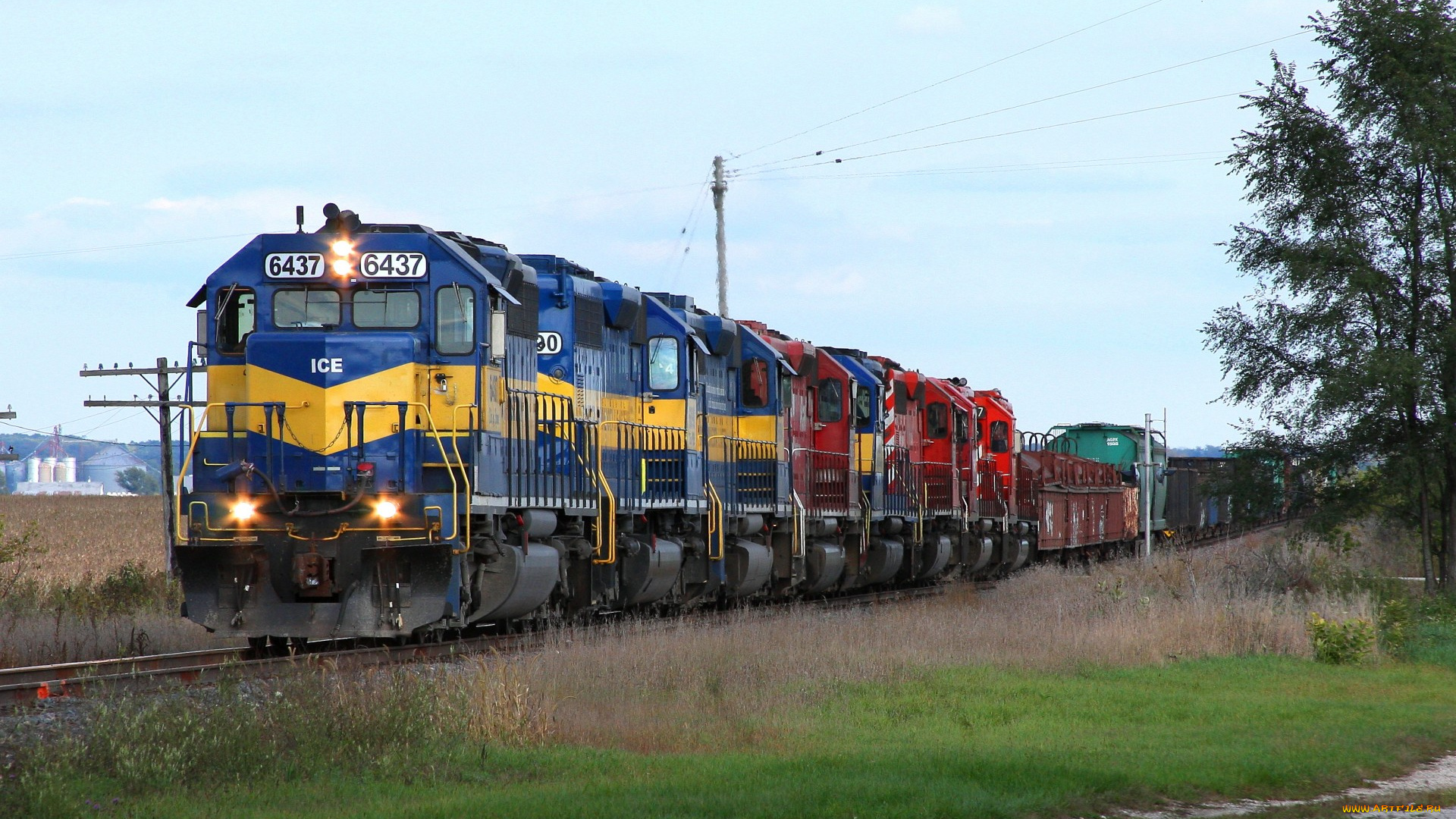 техника, поезда, состав, локомотив, рельсы, дорога, железная