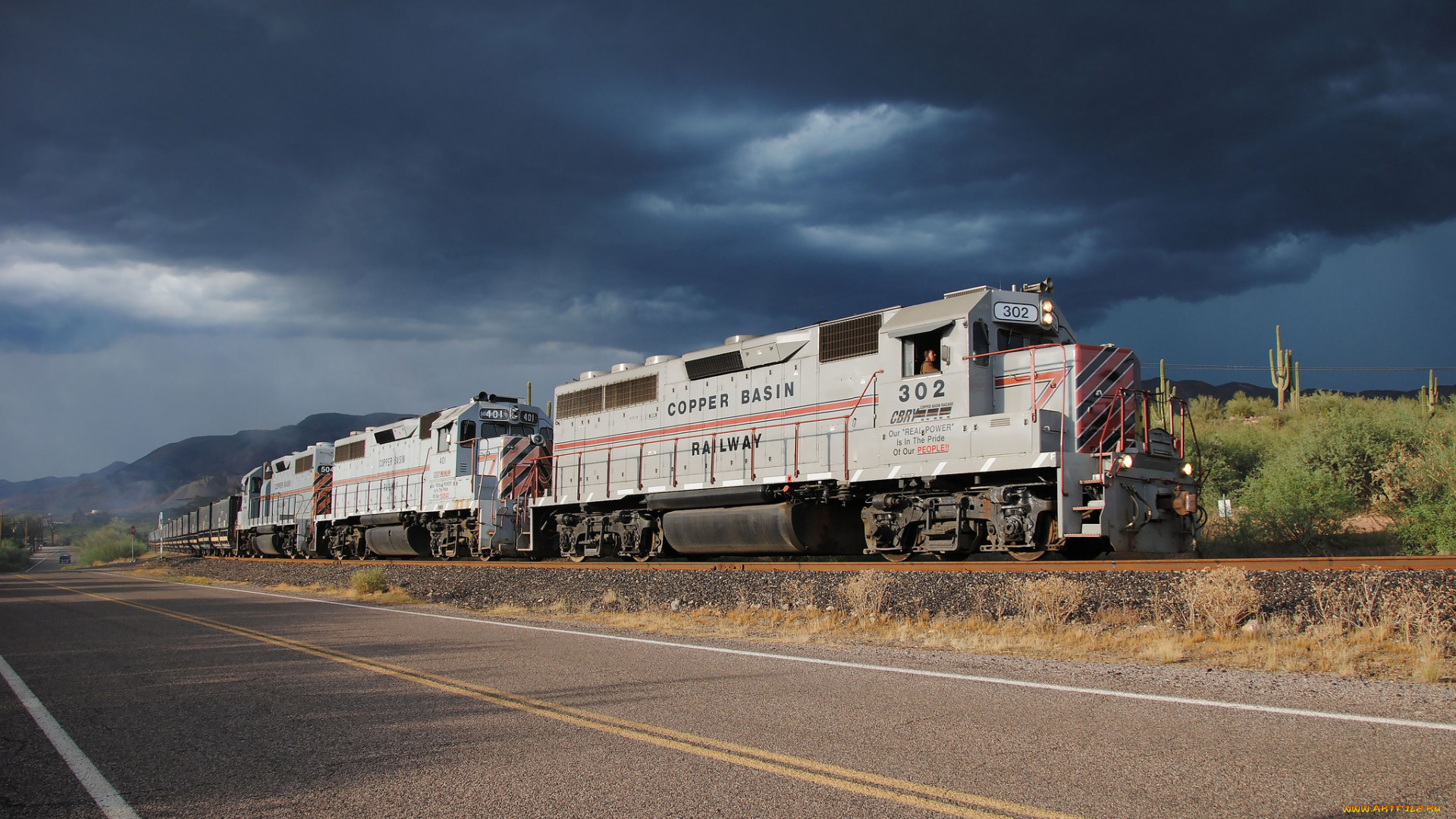 техника, поезда, состав, локомотив, рельсы, дорога, железная