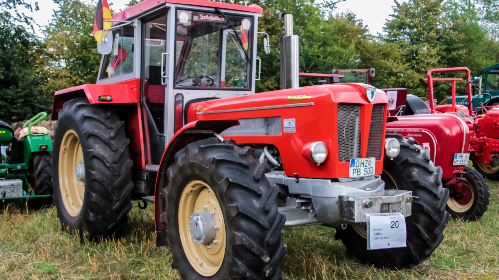 техника, тракторы, колесный, трактор