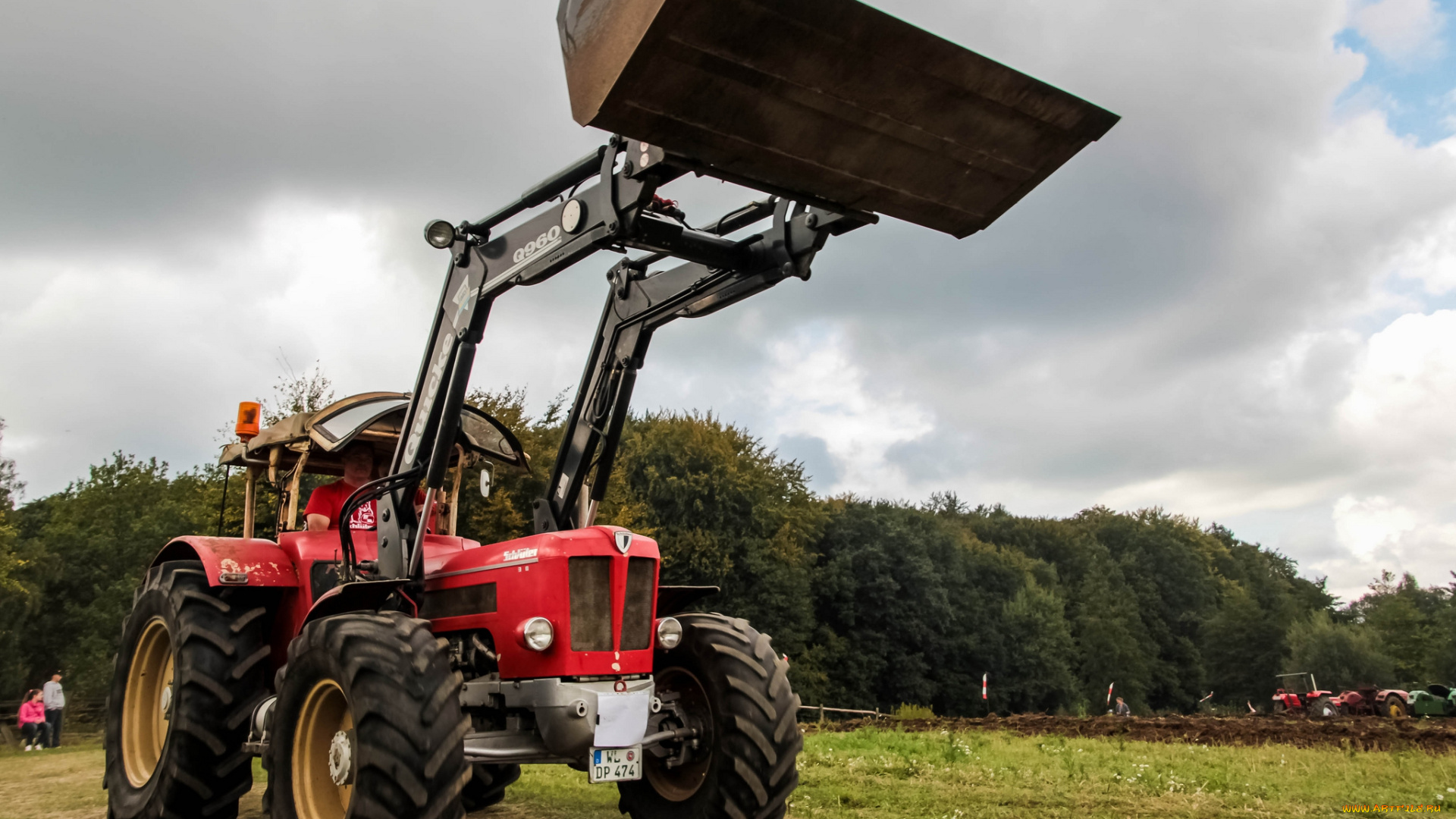 техника, тракторы, колесный, трактор