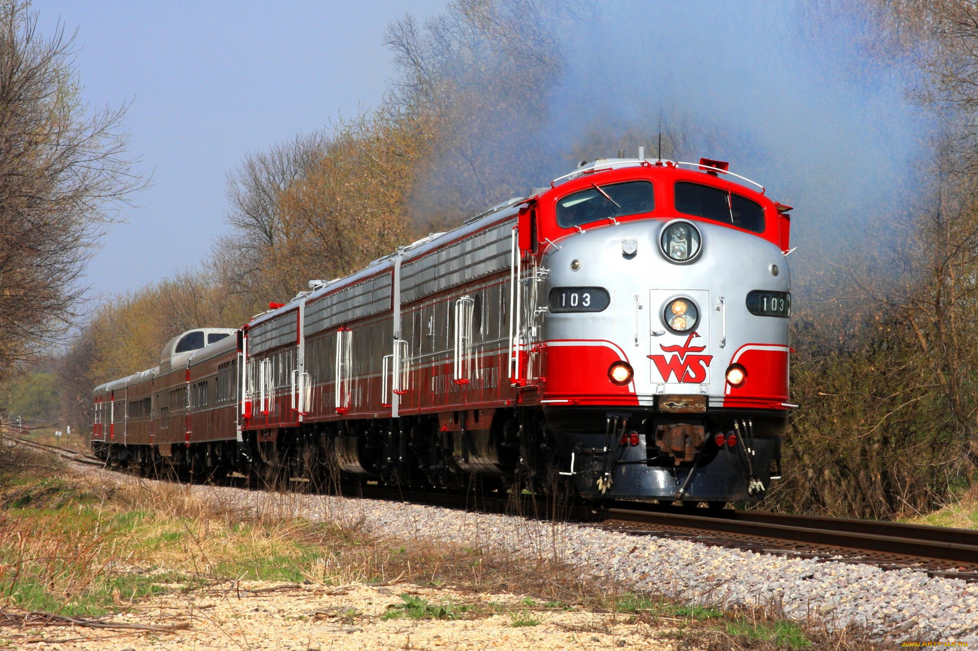 техника, поезда, локомотив, рельсы, дорога, железная, состав