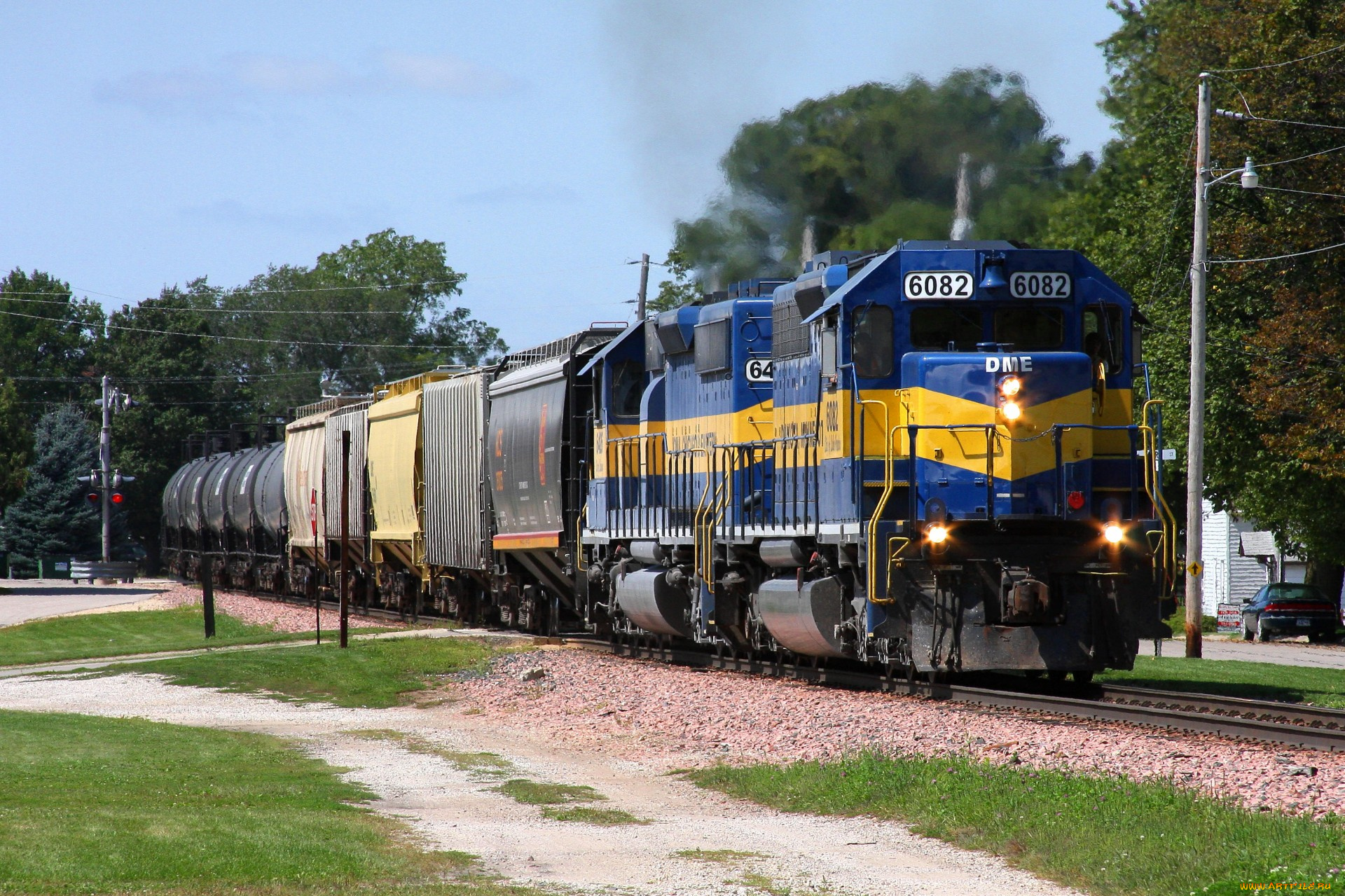 техника, поезда, рельсы, дорога, железная, состав, локомотив