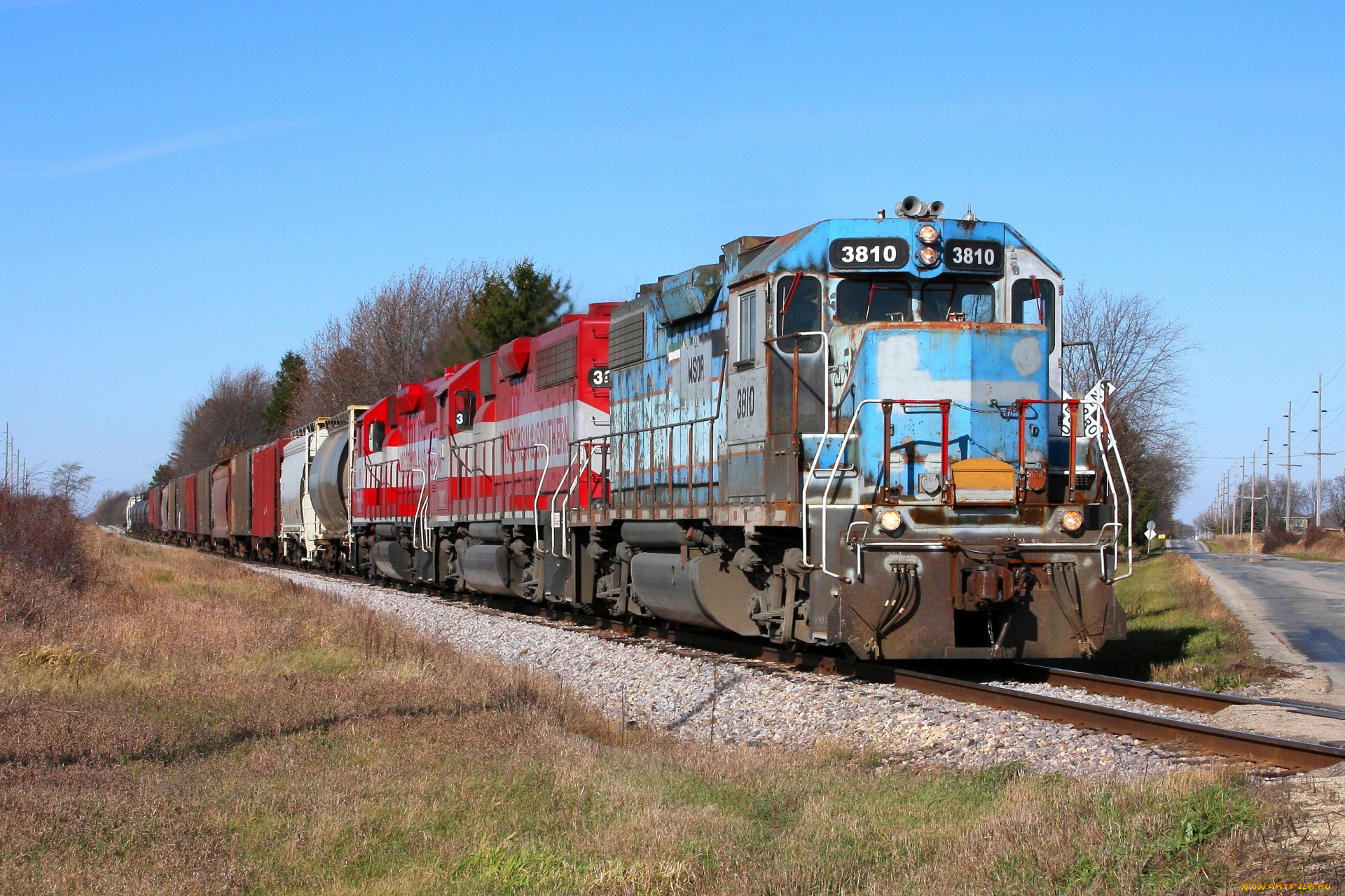 техника, поезда, состав, локомотив, рельсы, дорога, железная