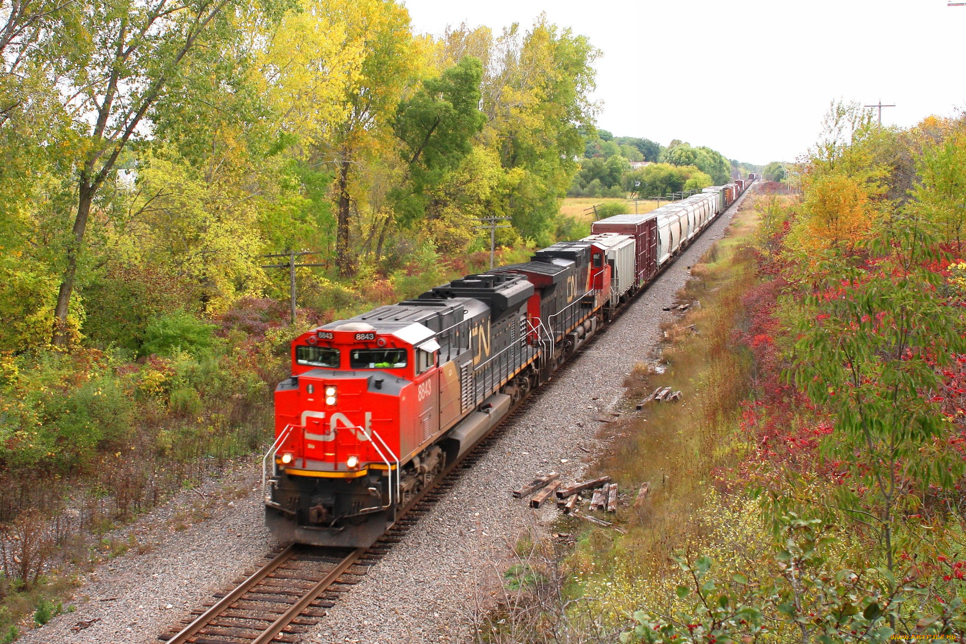 техника, поезда, железная, состав, локомотив, рельсы, дорога