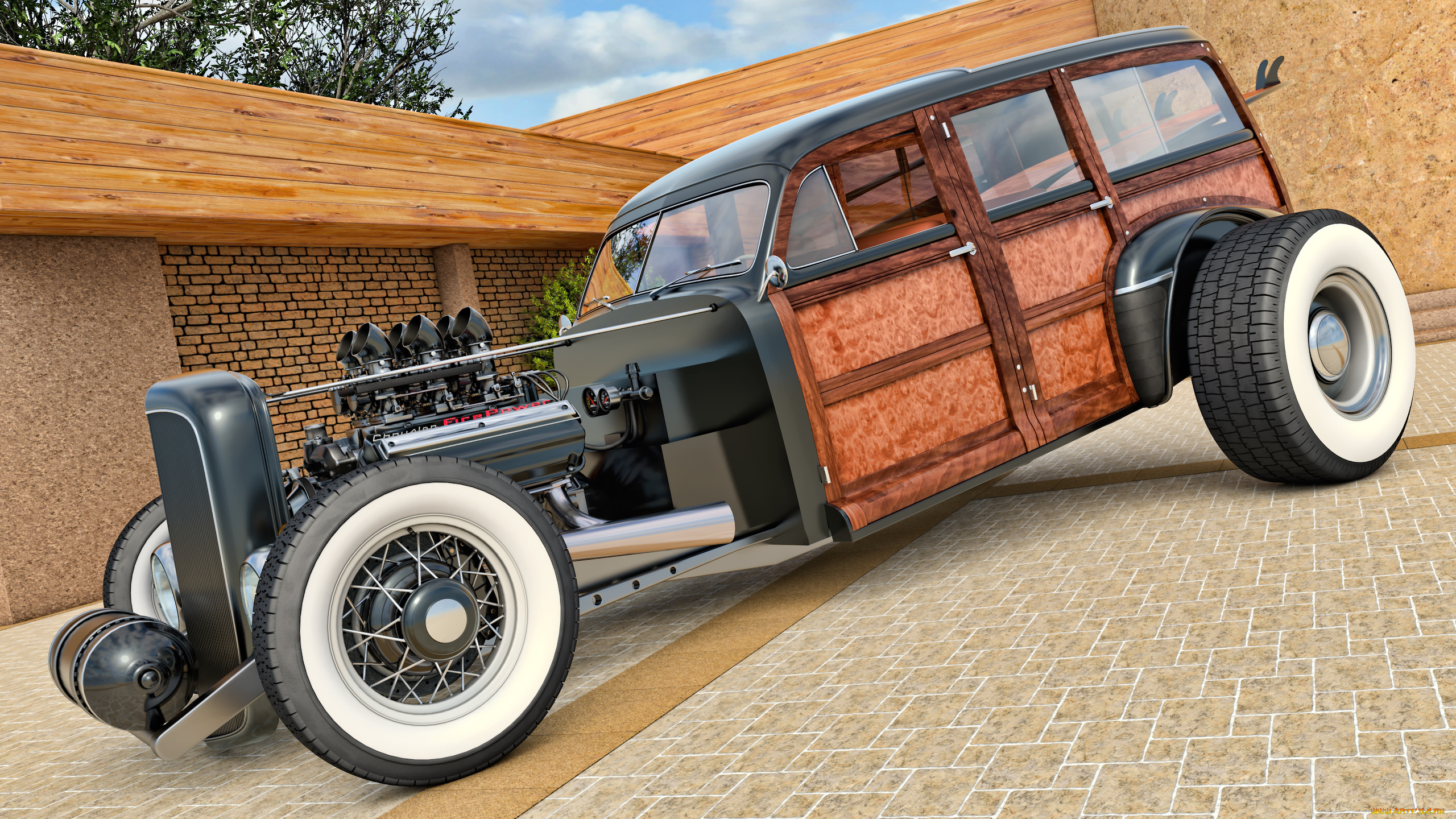 автомобили, 3д, автомобиль